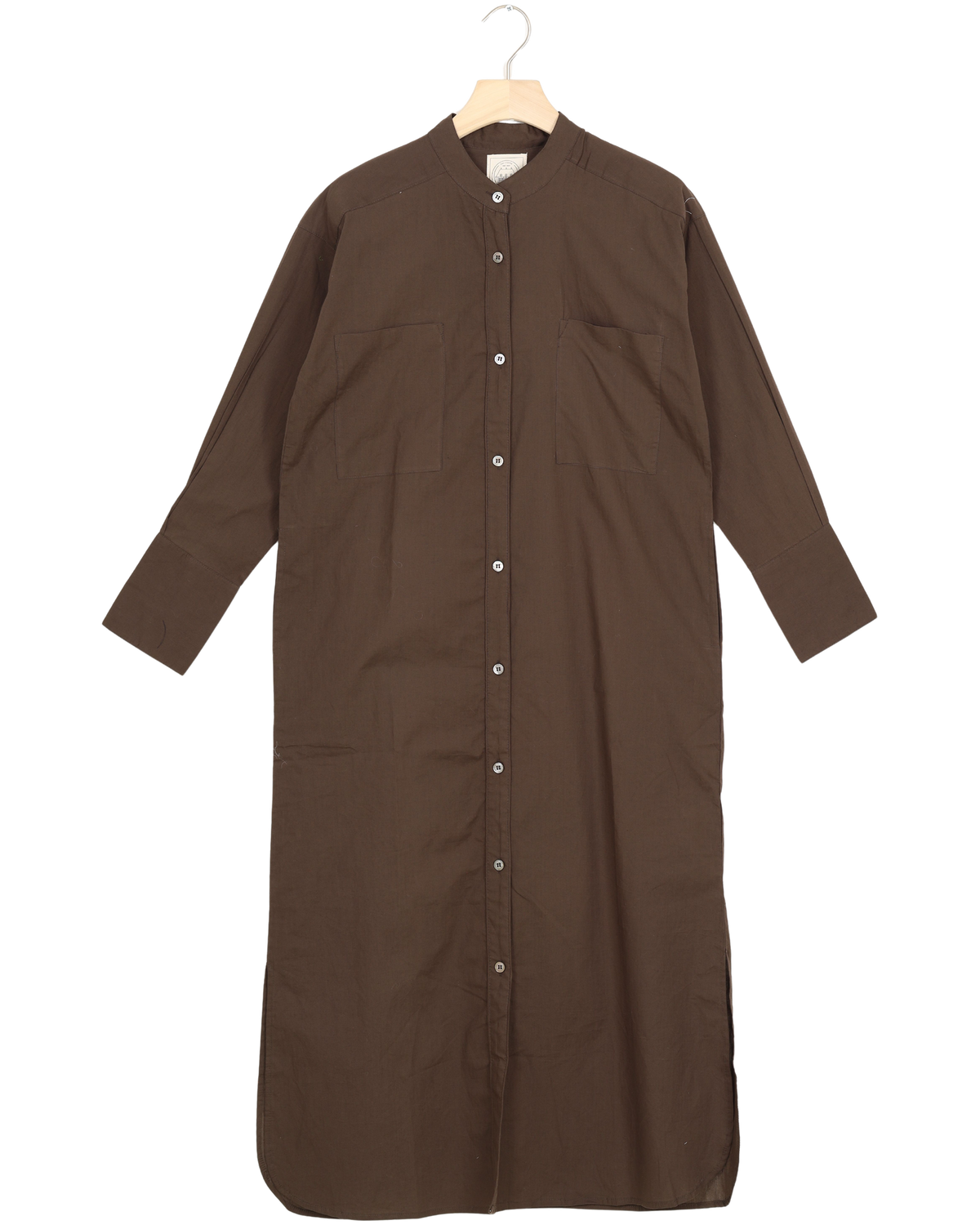 Secondhand Marion Dress Cotton Poplin - Mulch