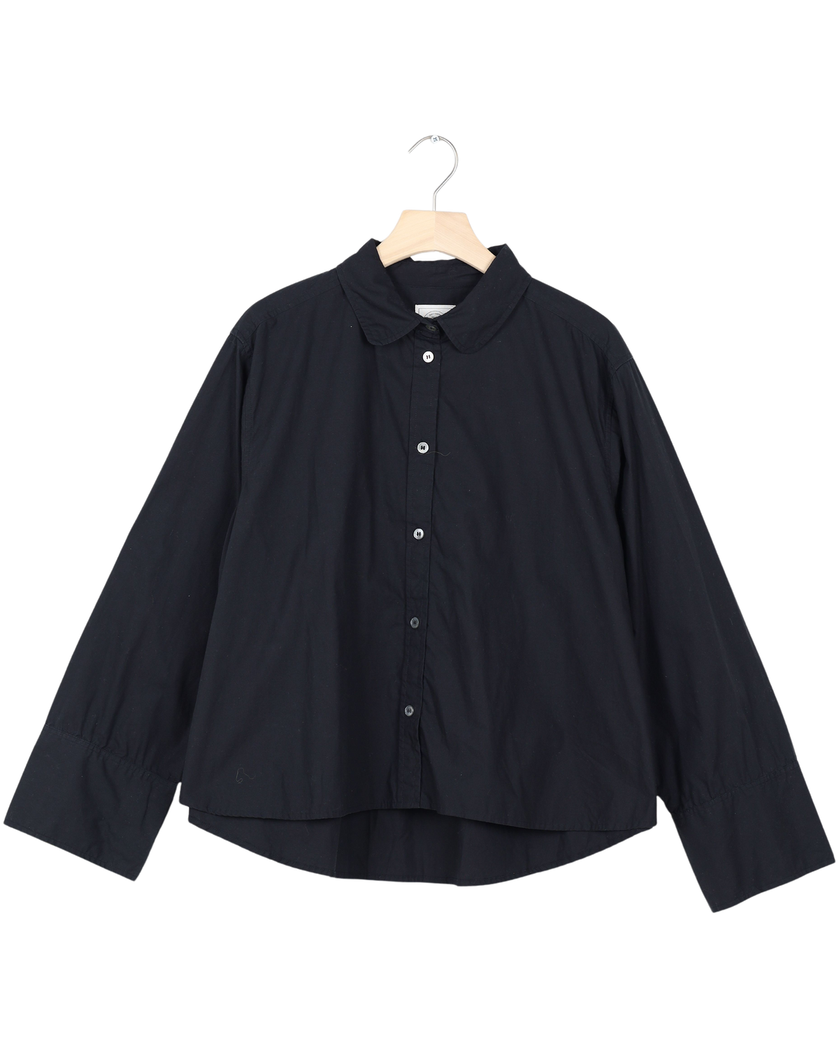 Secondhand Flora Shirt Poplin Gots 243975 - Black