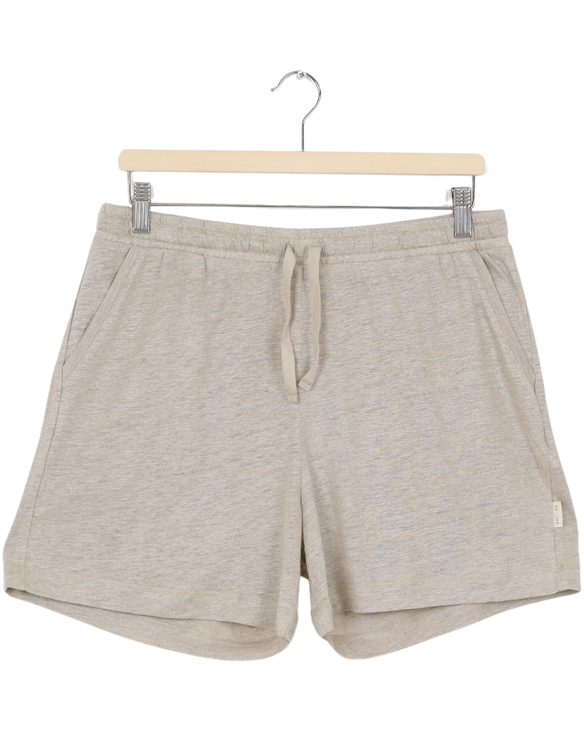 Secondhand Mimi Leinen Shorts - Natural