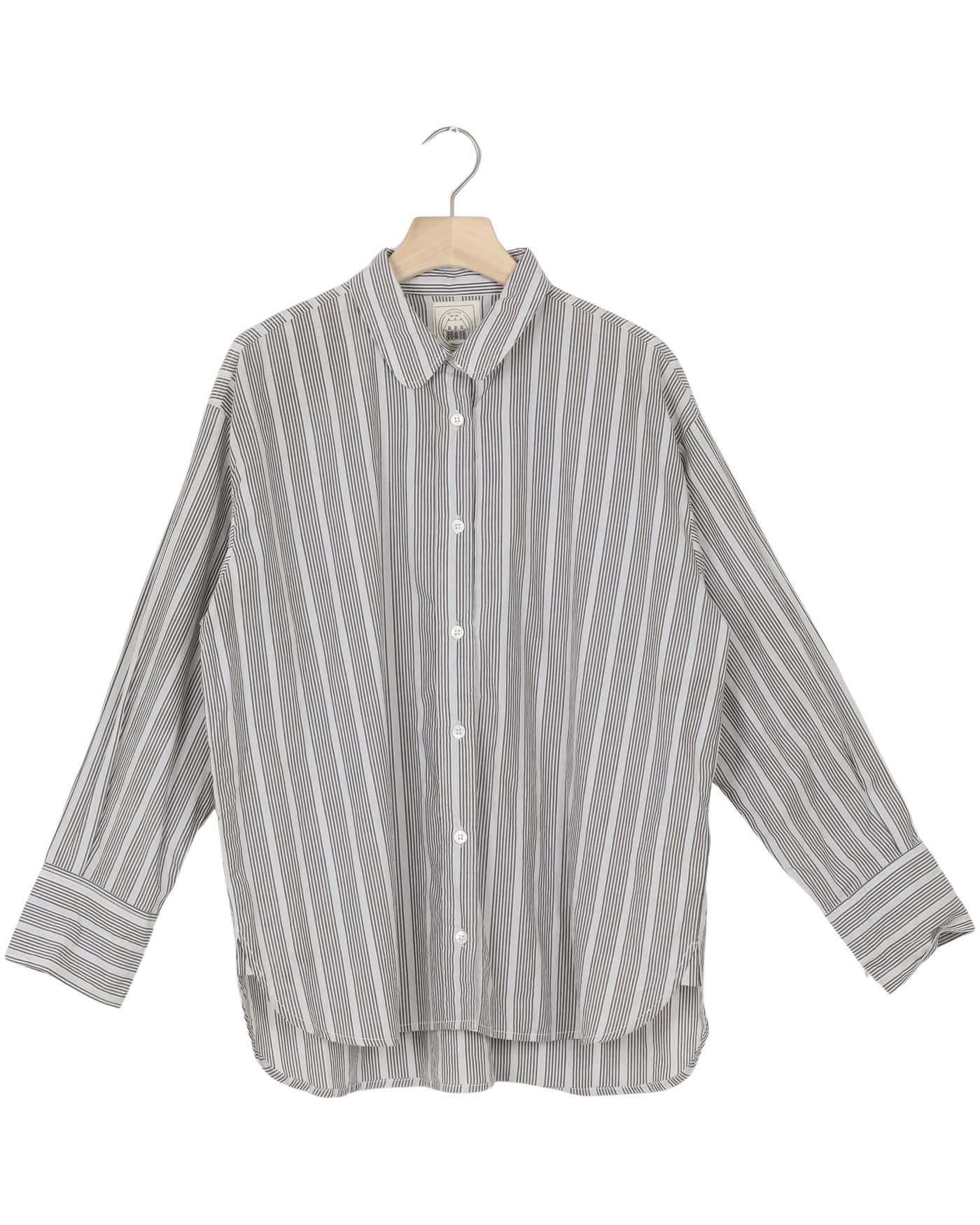Secondhand Luna Hemd Baumwolle gestreift - Pin Stripe