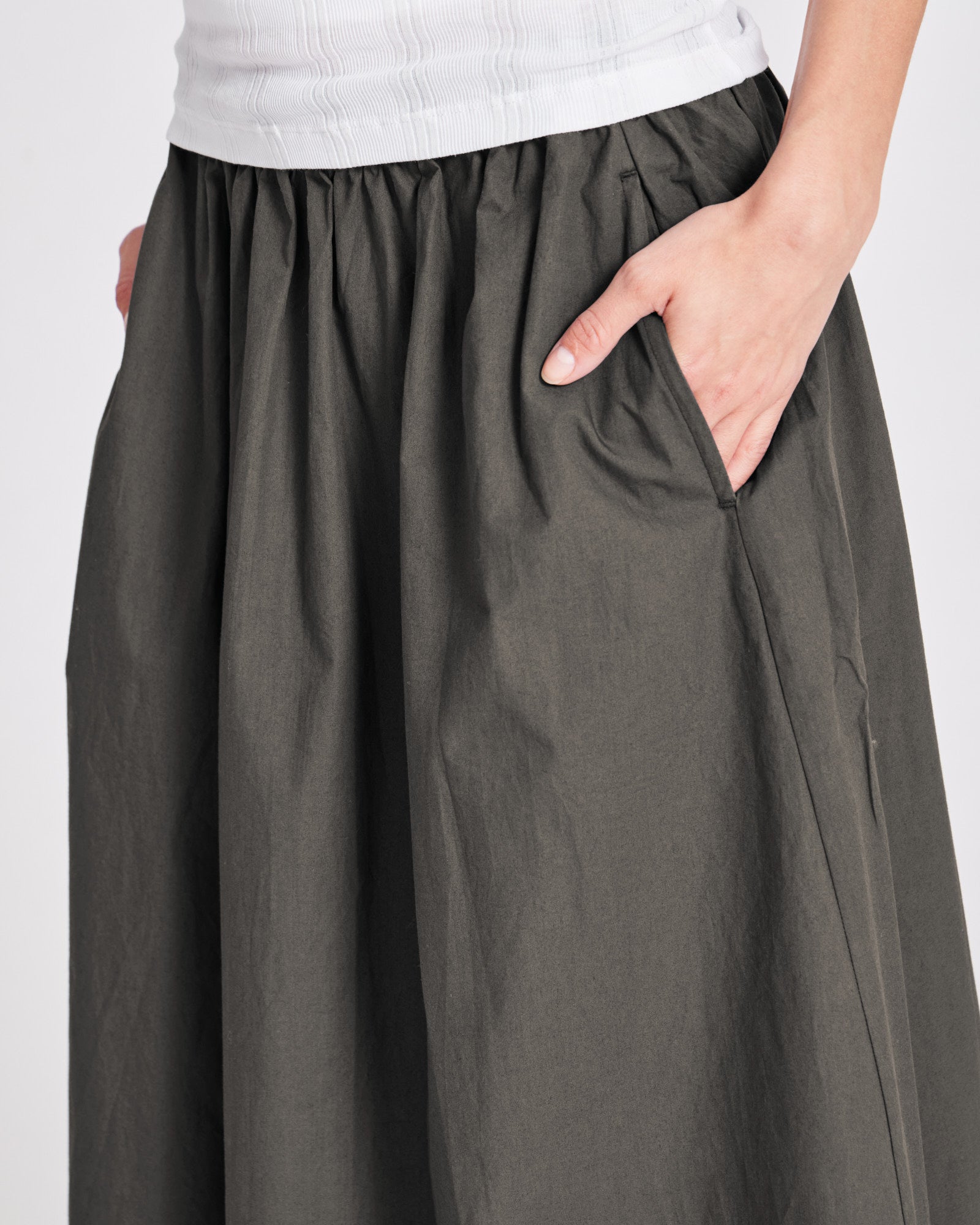 GAI+LISVA Astrid Langer Rock Popeline Dresses & Skirts 191 Beluga