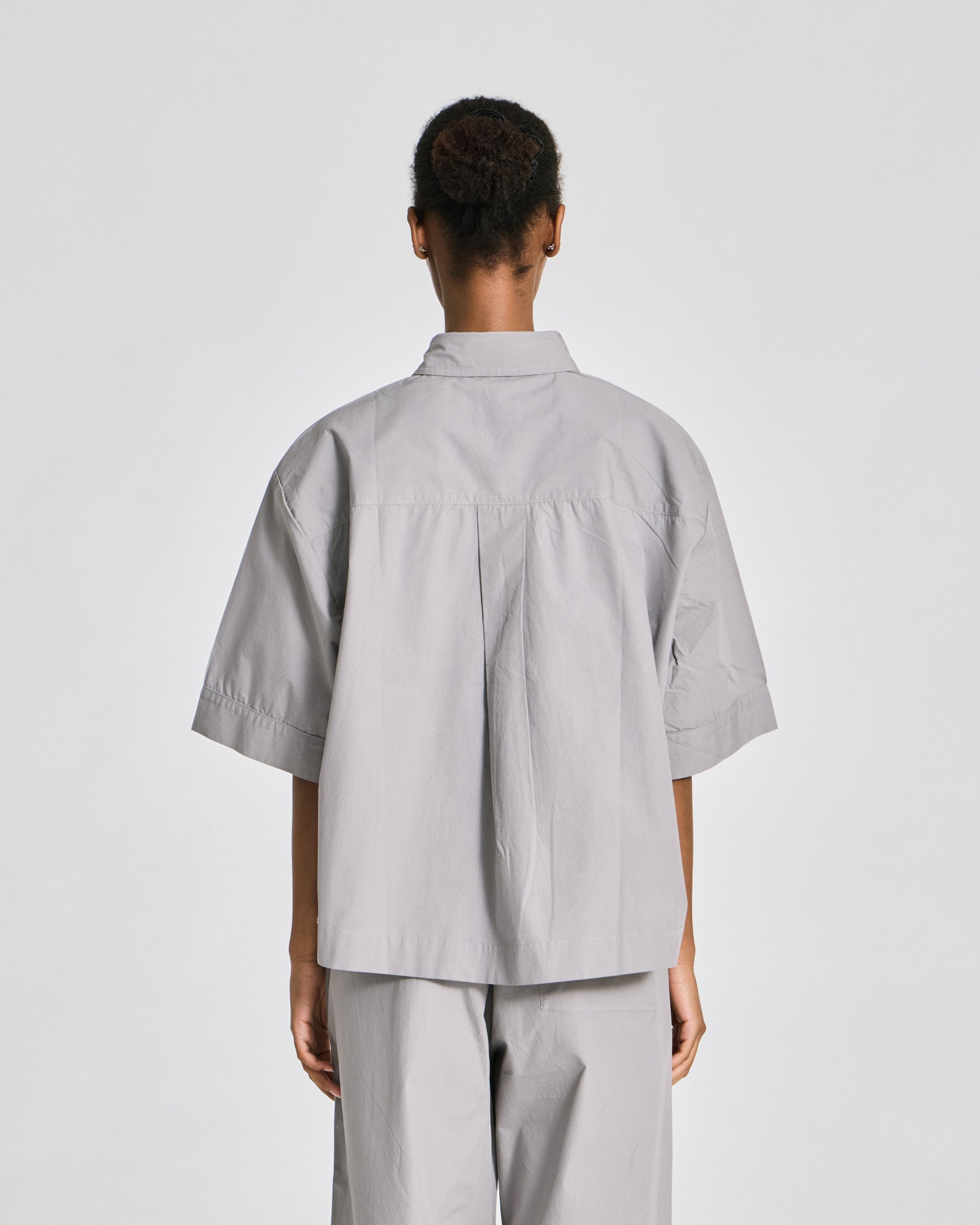GAI+LISVA Astrid S/S Shirt Poplin Gots Shirts & Blouses 701 Monument