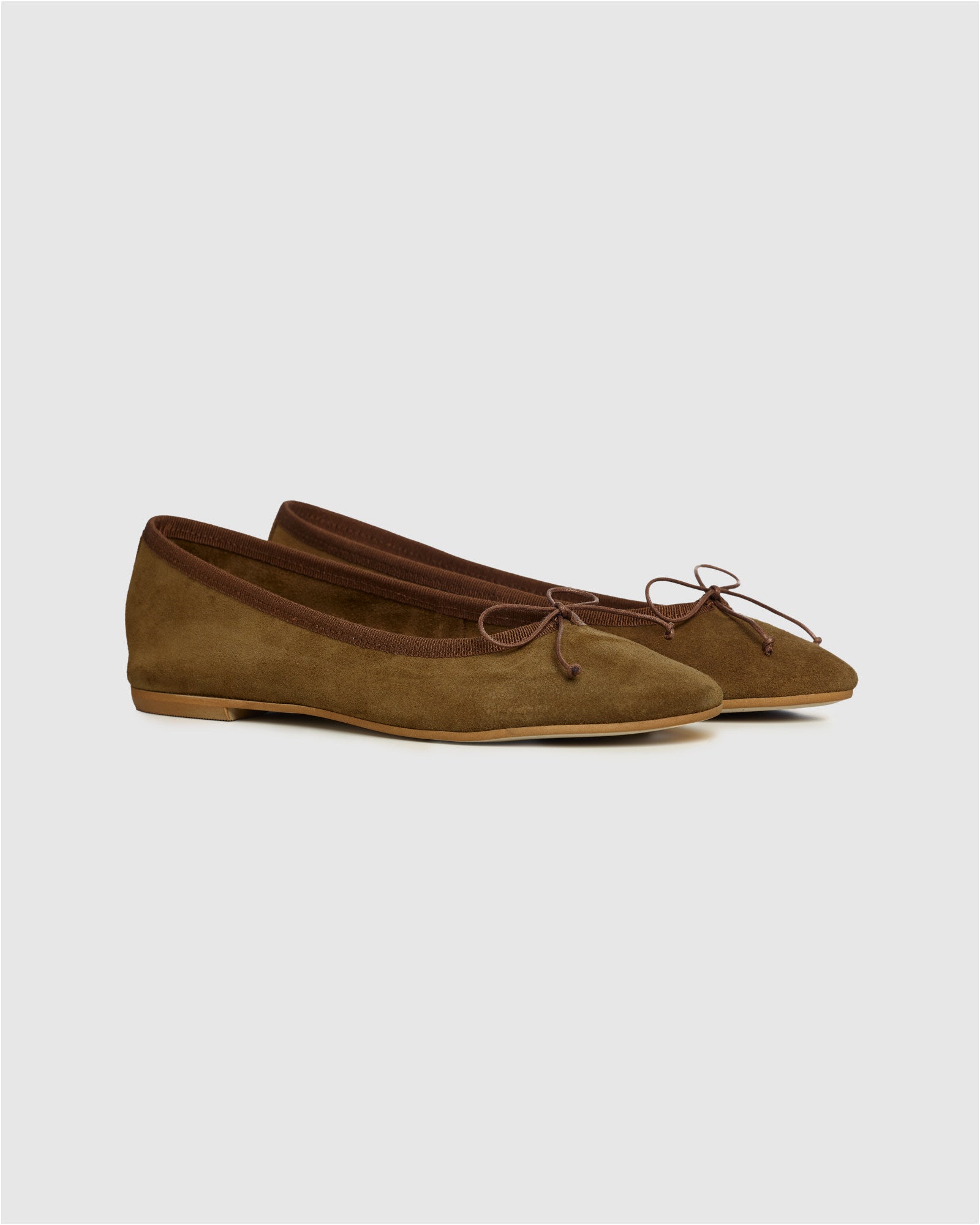 GAI+LISVA ACCESSORIES Ballerina Accessories Suede Tobacco