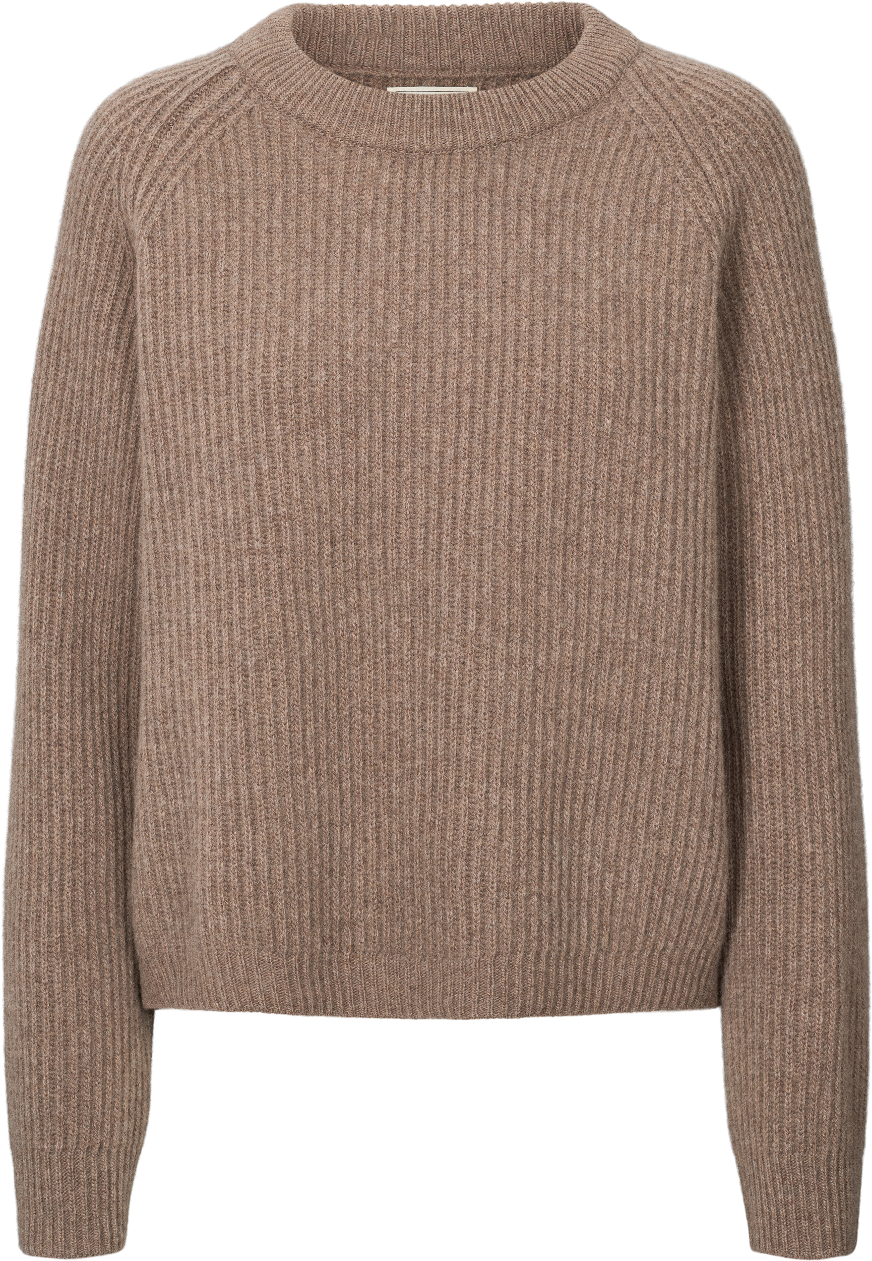 GAI+LISVA Dorthea L/S Pullover Lambswool Knit Lambswool l Knitwear 756 Mole Melangé