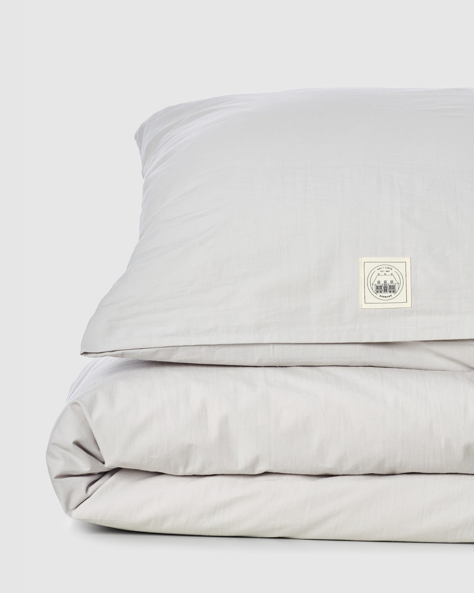 GAI+LISVA Duvet Cover + Pillow Case Bedlinen 715 Solid Beige 5