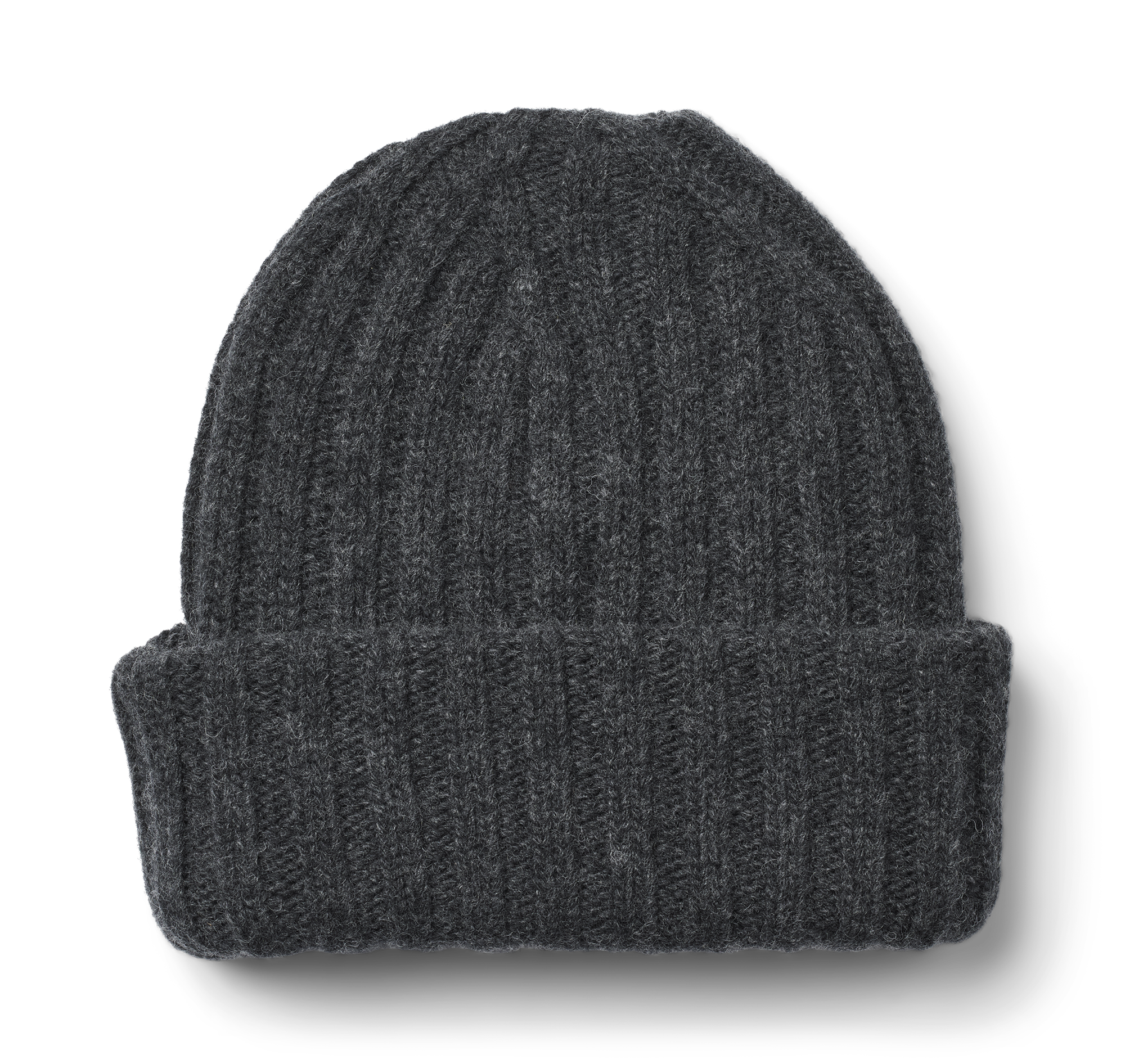 GAI+LISVA Kari Lambswool Beanie Lambswool l Knitwear 605 Dark Grey Melangè