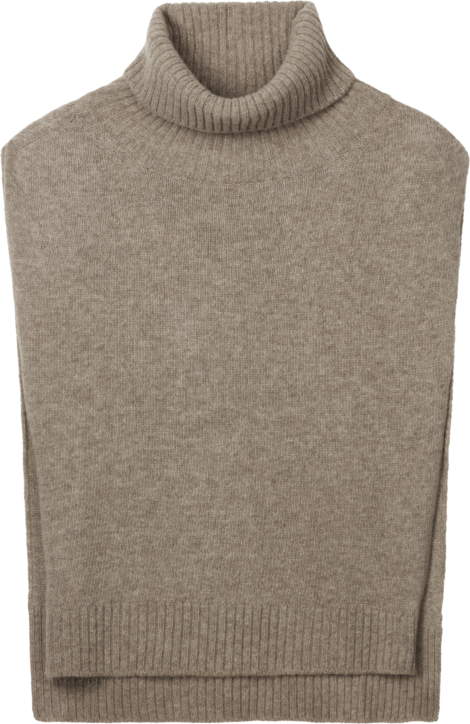 GAI+LISVA Michelle Neck Piece Lambswool l Knitwear 173 Stone Grey