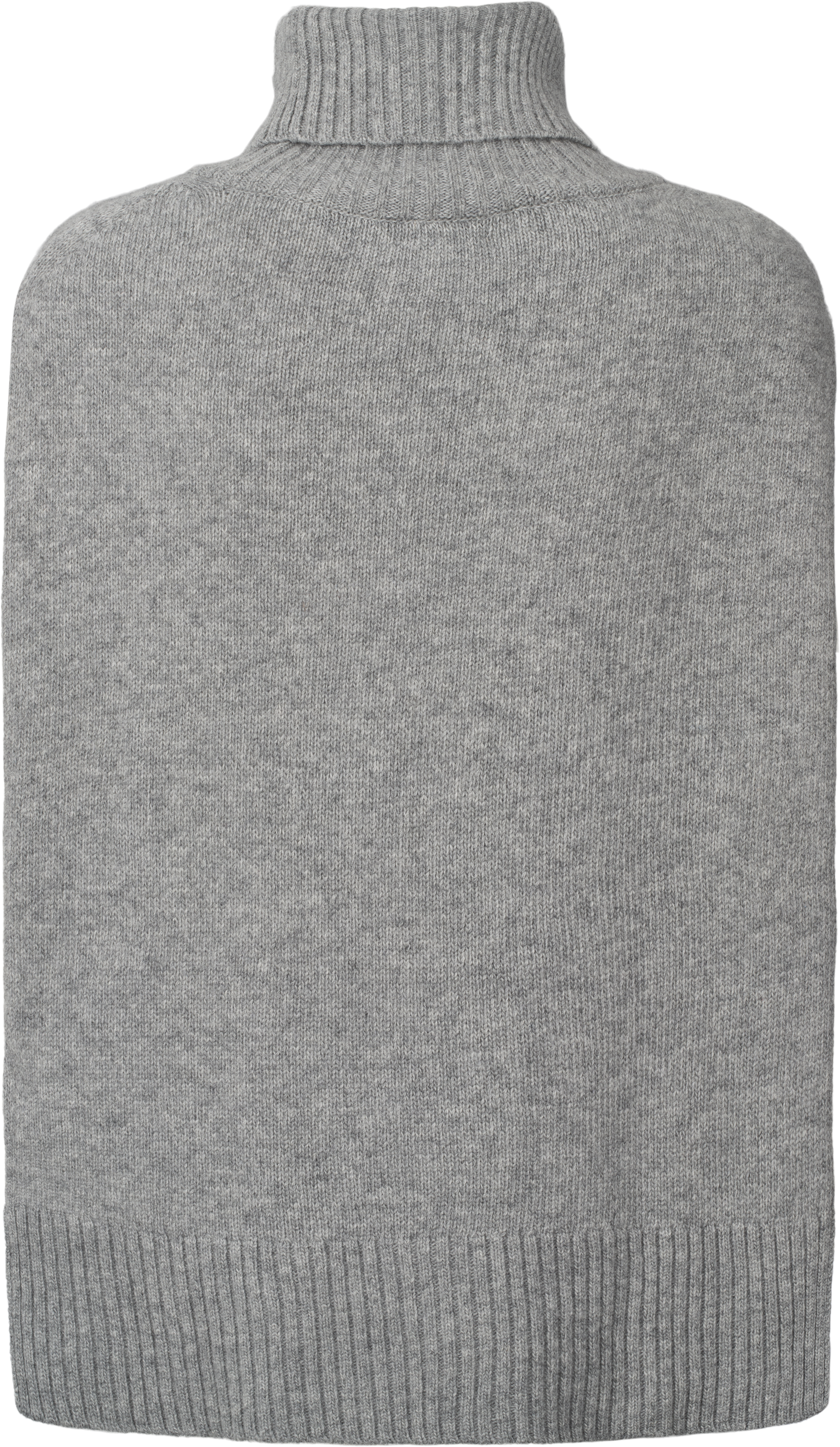 GAI+LISVA Michelle Neck Piece Lambswool l Knitwear 602 Grey Melange