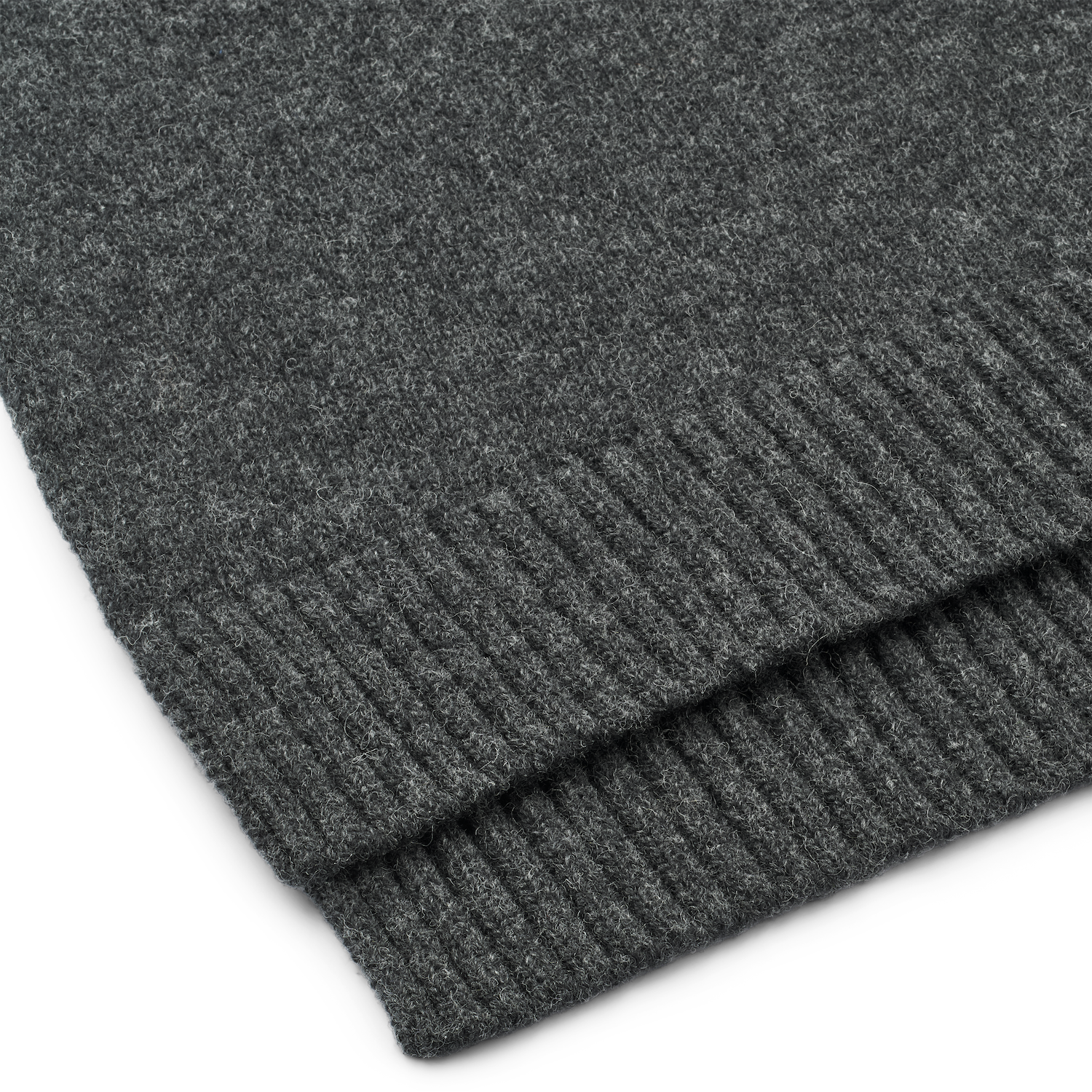 GAI+LISVA Michelle Neck Piece Lambswool l Knitwear 605 Dark Grey Melangè