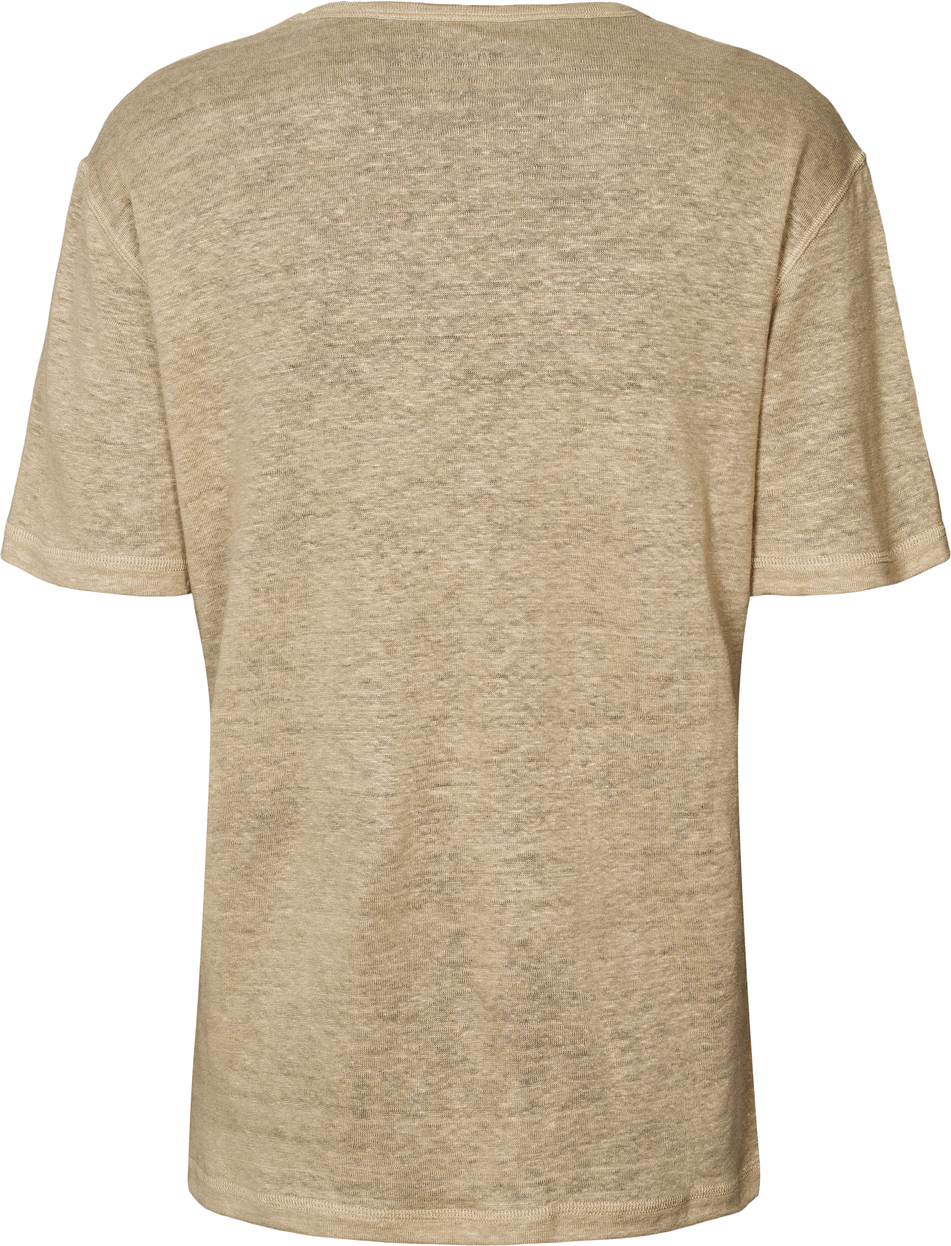 GAI+LISVA Nynne Linen Tee shirt Top 735 Chinchilla