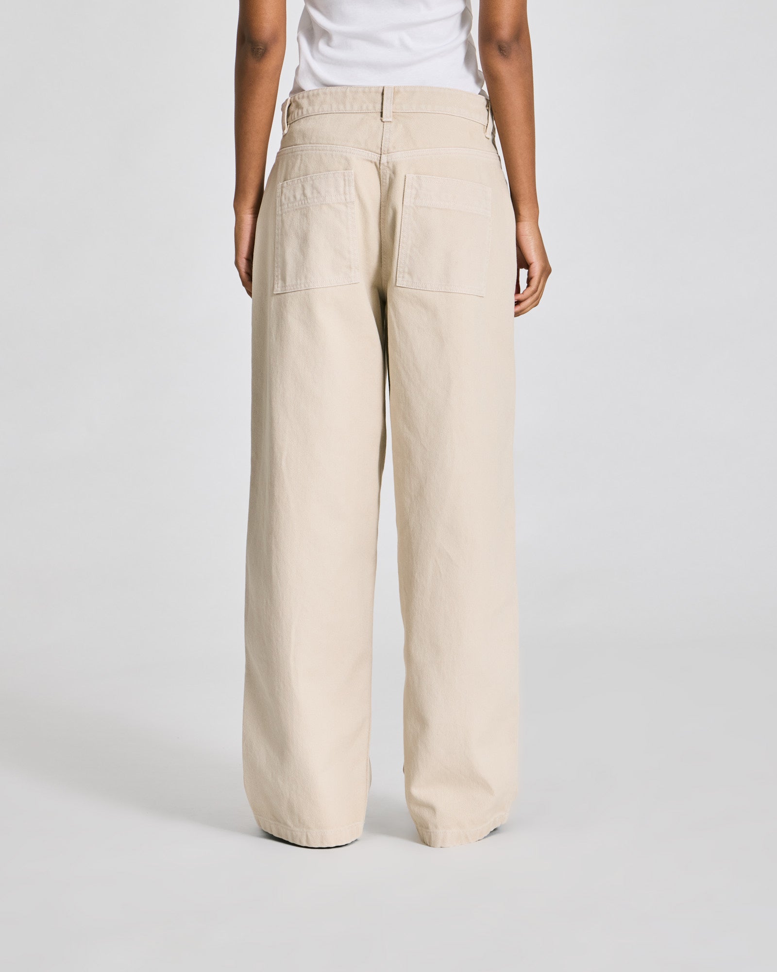 GAI+LISVA Thora Twill Pants Trousers & Shorts 139 Ancient Grey