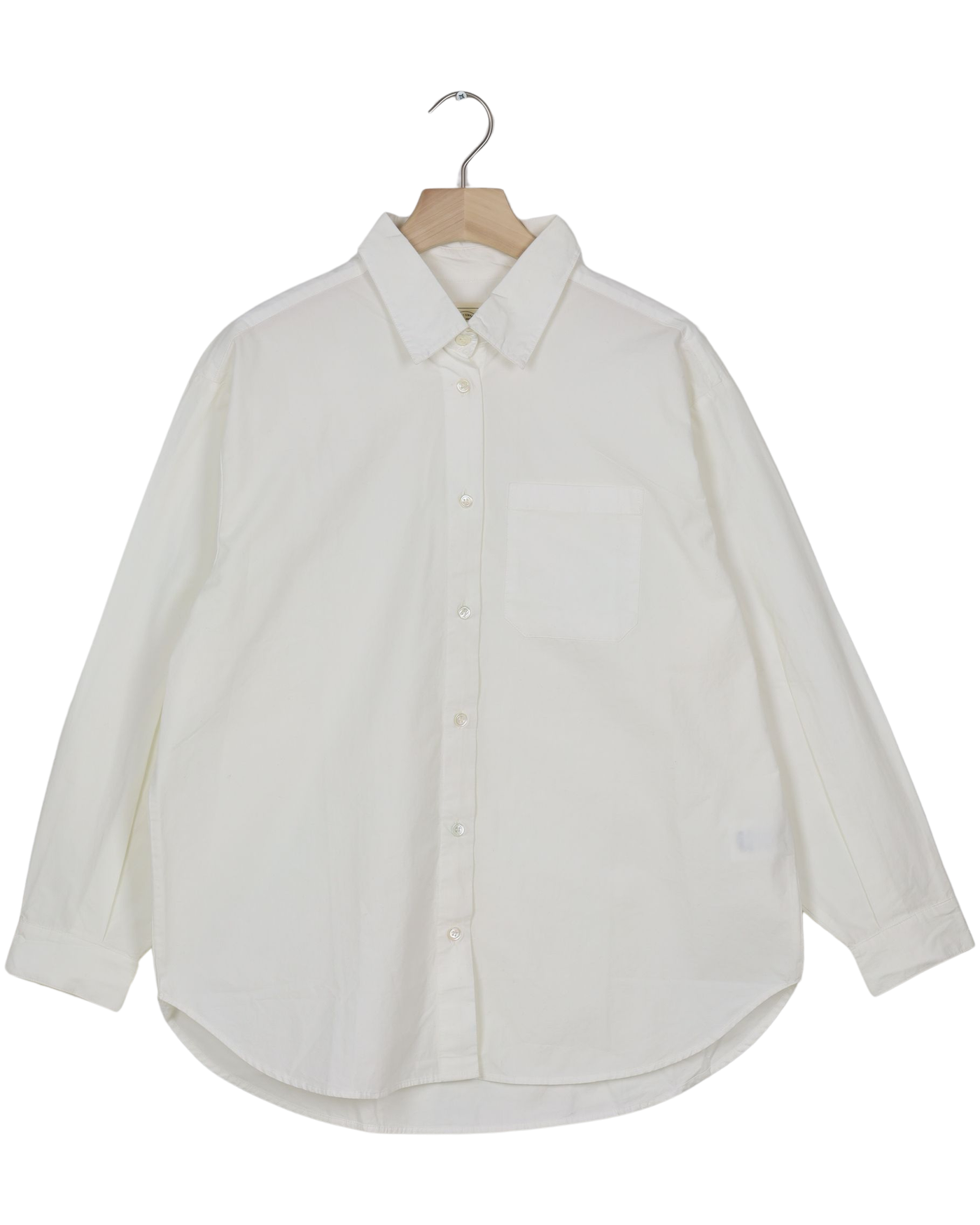 Secondhand Astrid Shirt Poplin Gots 243975 - Whisper White