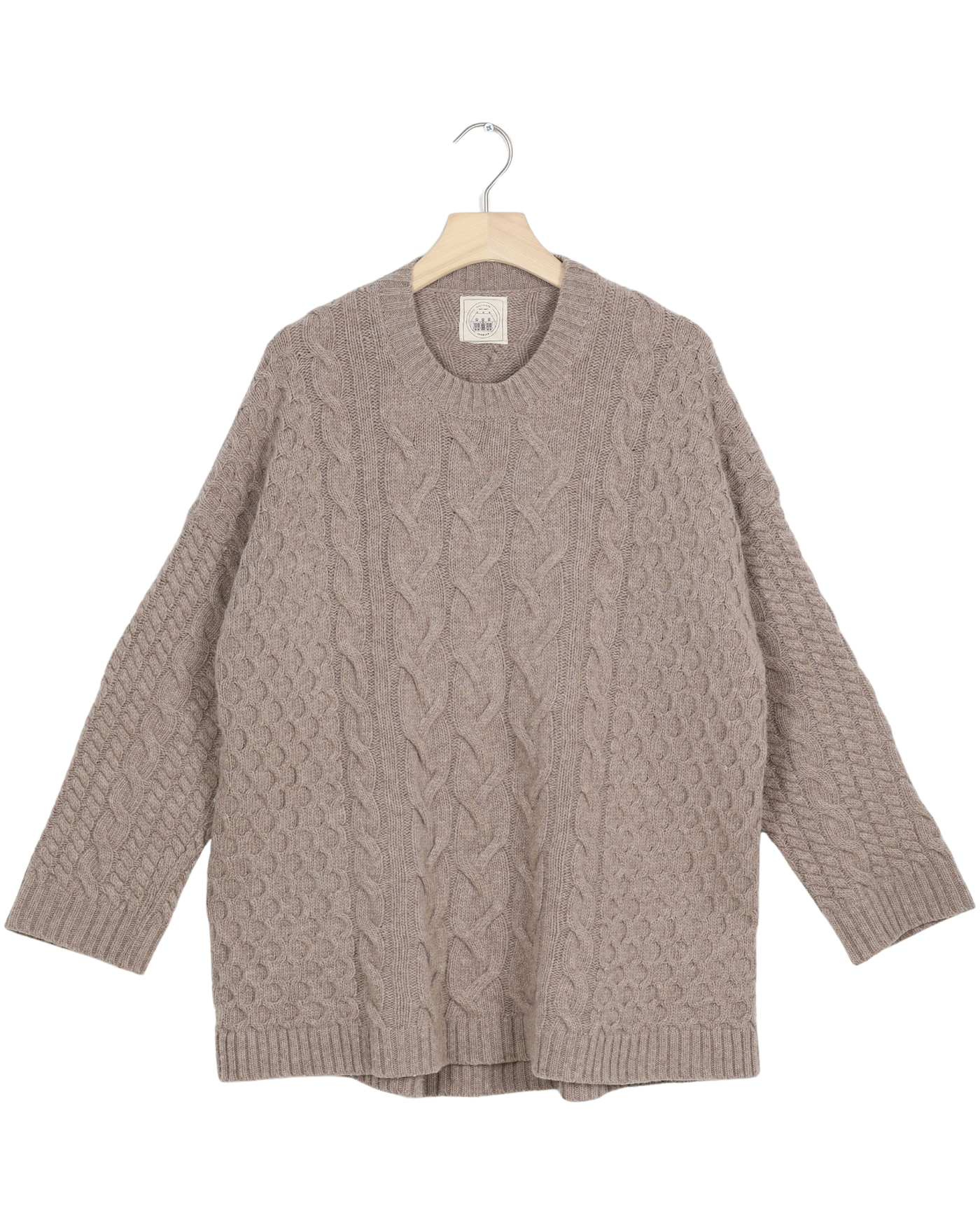 Secondhand Viola Lambswool Jumper - Shitake