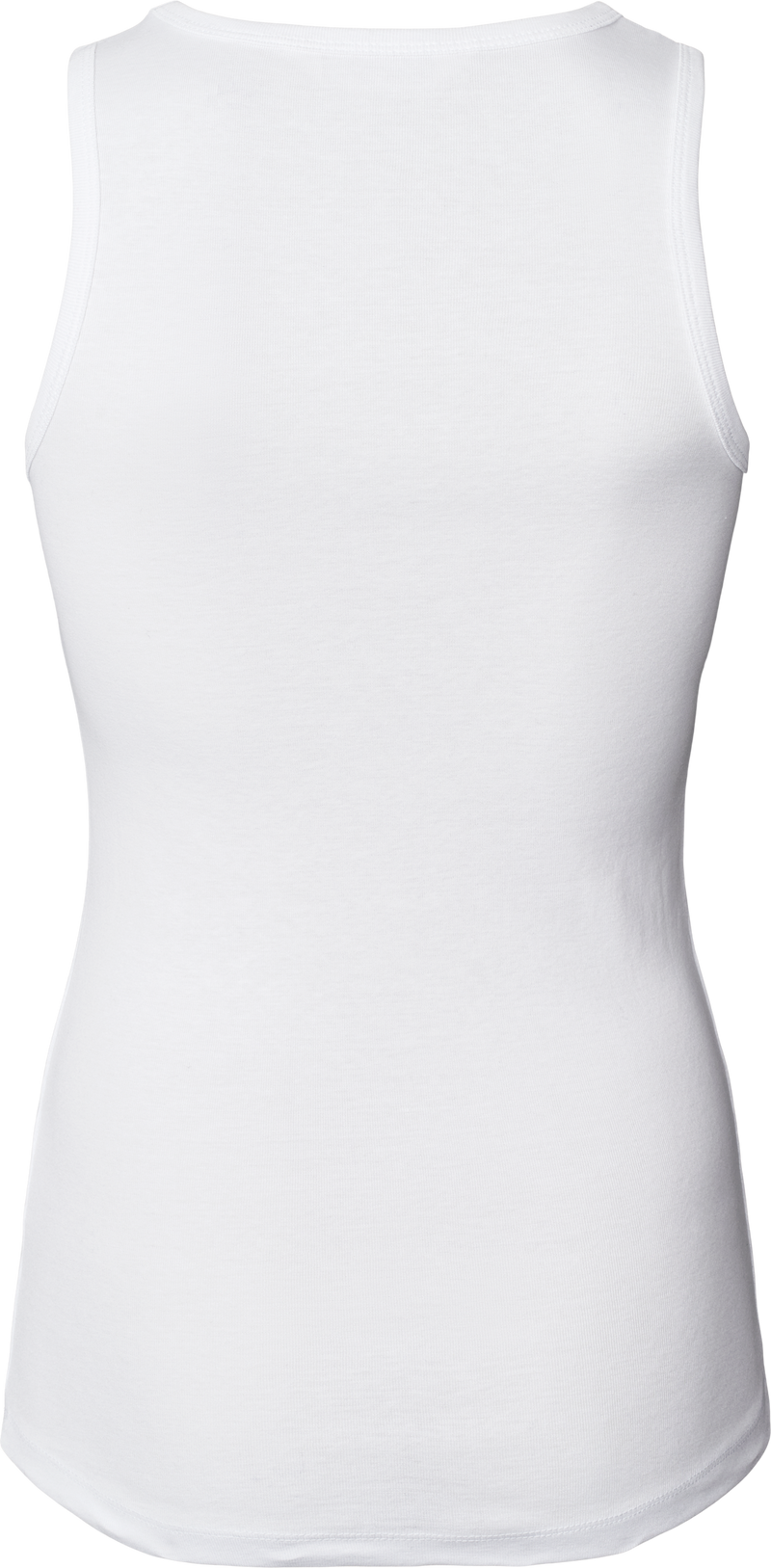 GAI+LISVA Alberte Cotton 1x1 RIB Top Top 100 White