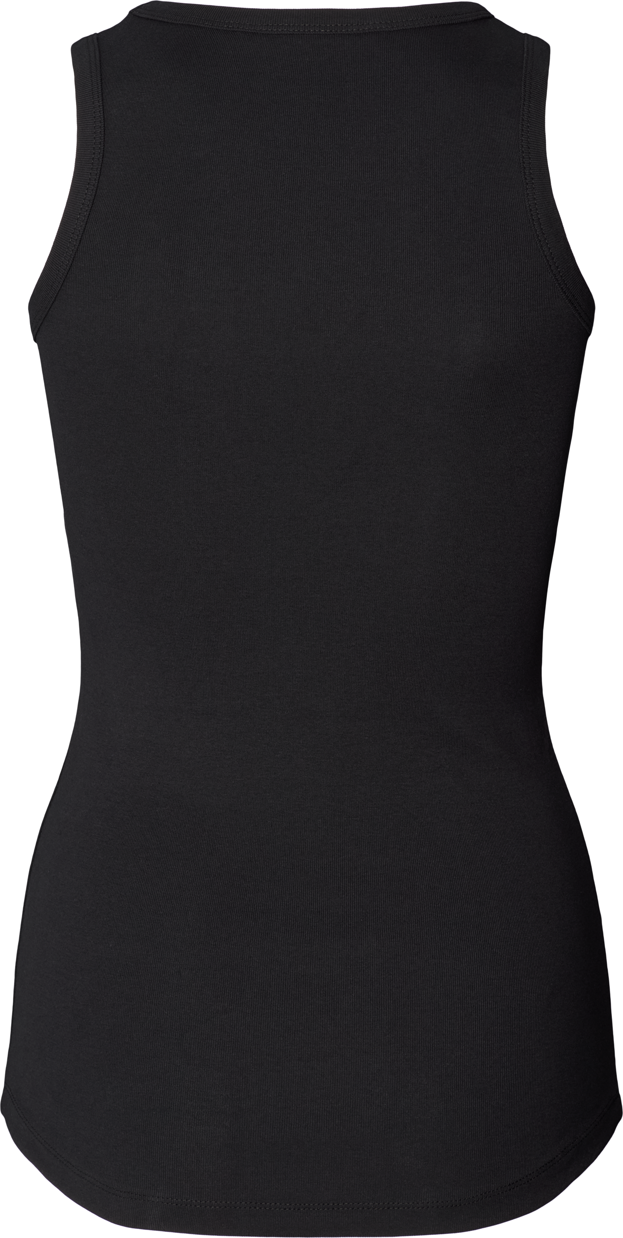 GAI+LISVA Alberte Cotton 1x1 RIB Top Top 650 Black