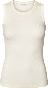 GAI+LISVA Alberte S´less Silk Top Top 150 Off White