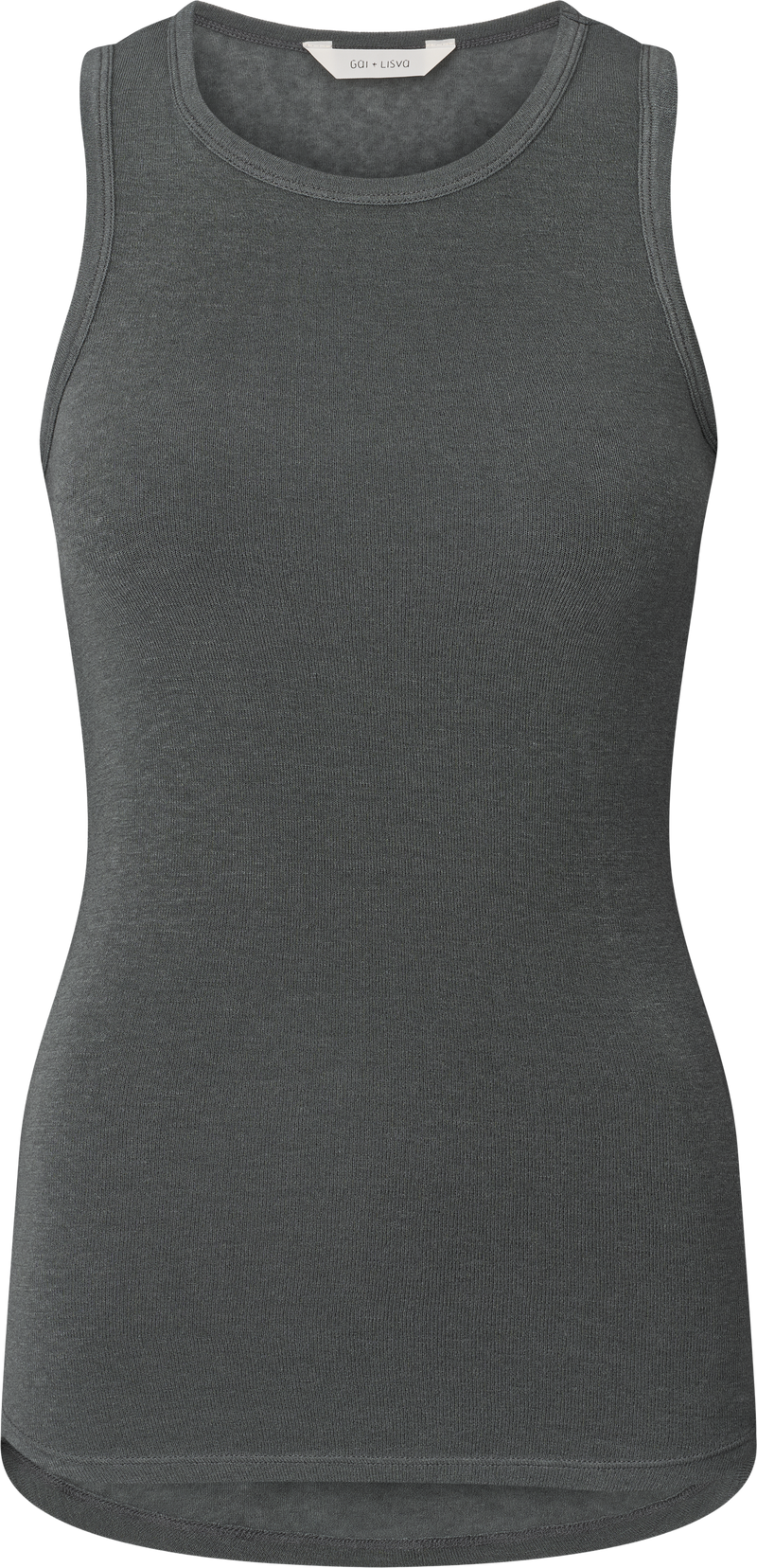 GAI+LISVA Alberte Wool Top Top 193 Metal Grey