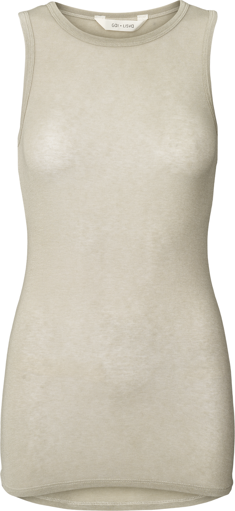 GAI+LISVA Alberte Wool Top Top 826 island fossil