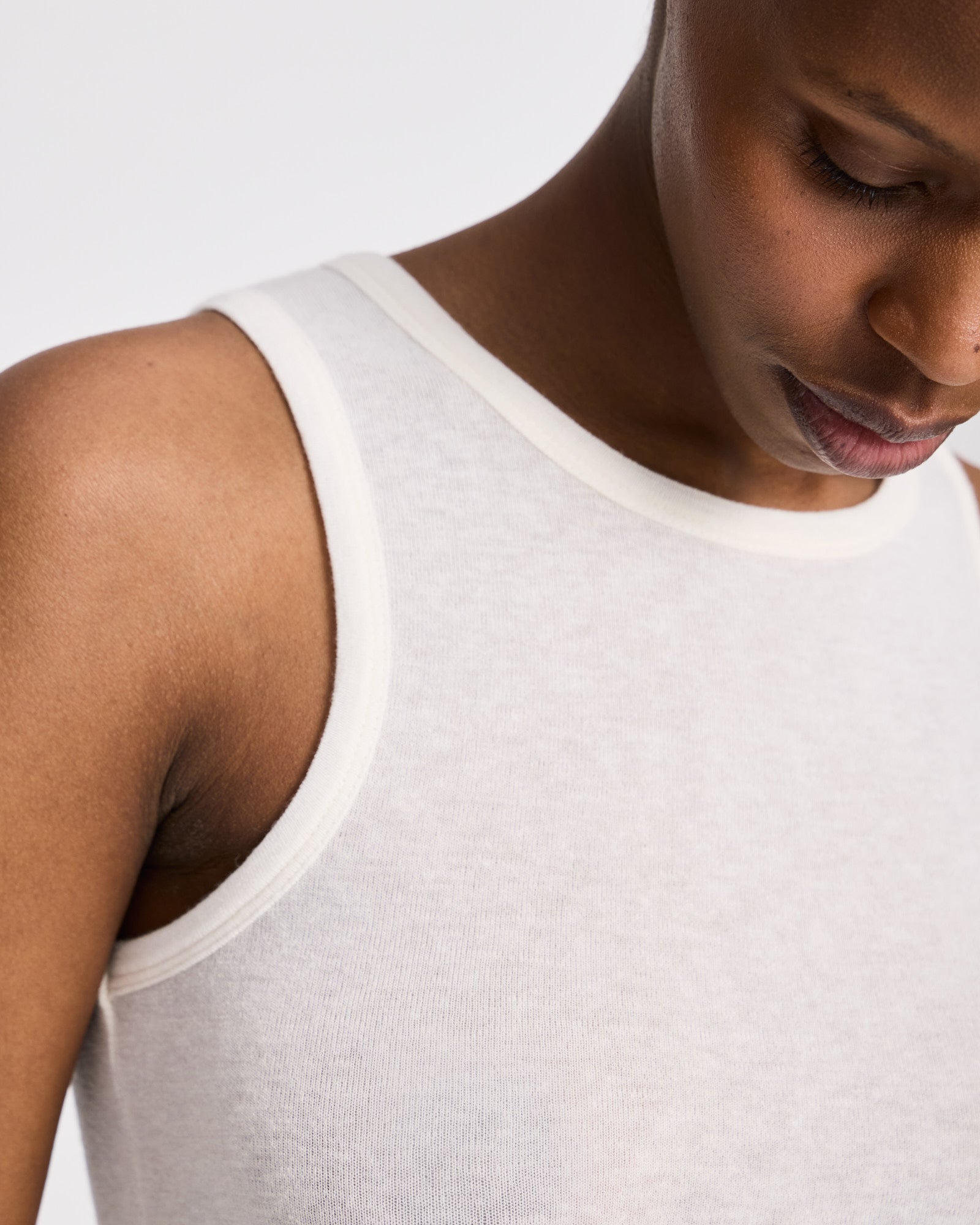 GAI+LISVA Alberte Wool Top Tops & T-shirts 150 Off White