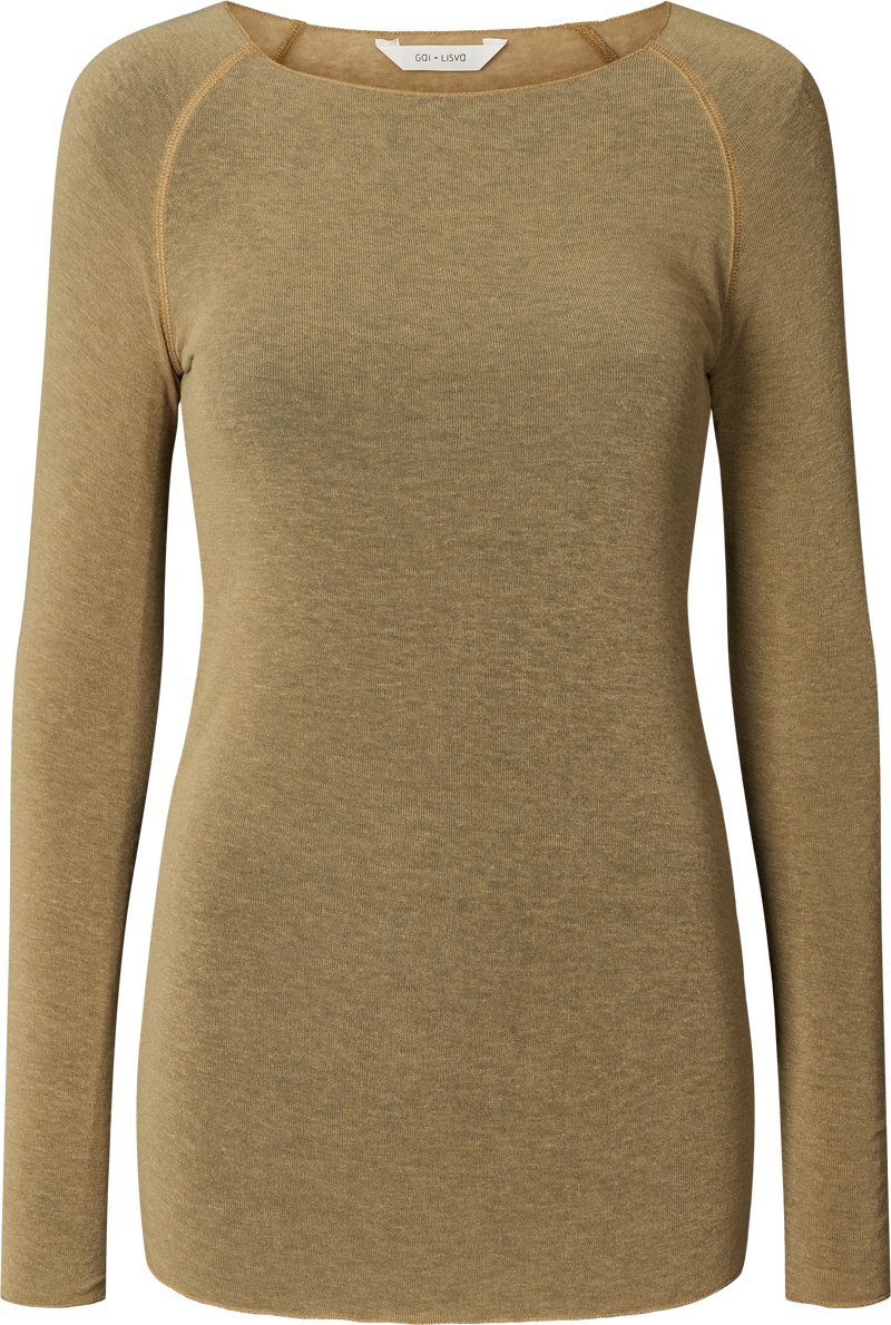 GAI+LISVA Amalie Wool Top Top 131 Kelp