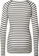 GAI+LISVA Amalie Wool Top Top 197 Reverse Denim Stripe