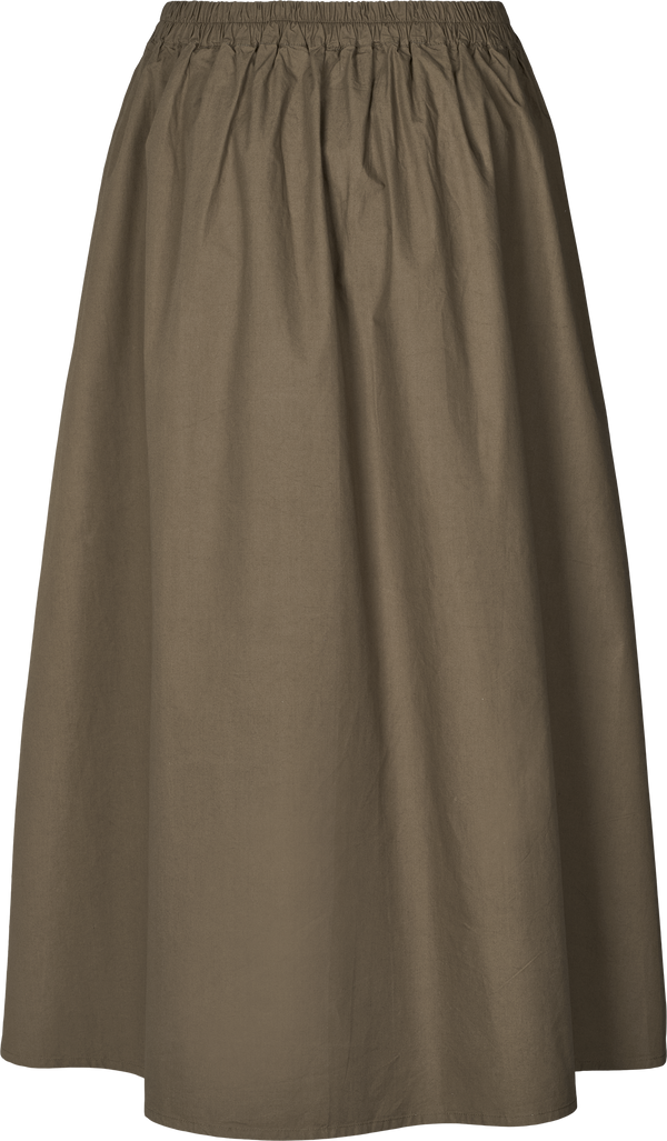 GAI+LISVA Astrid Long Skirt Poplin Dresses & Skirts 600 Bungee Cord