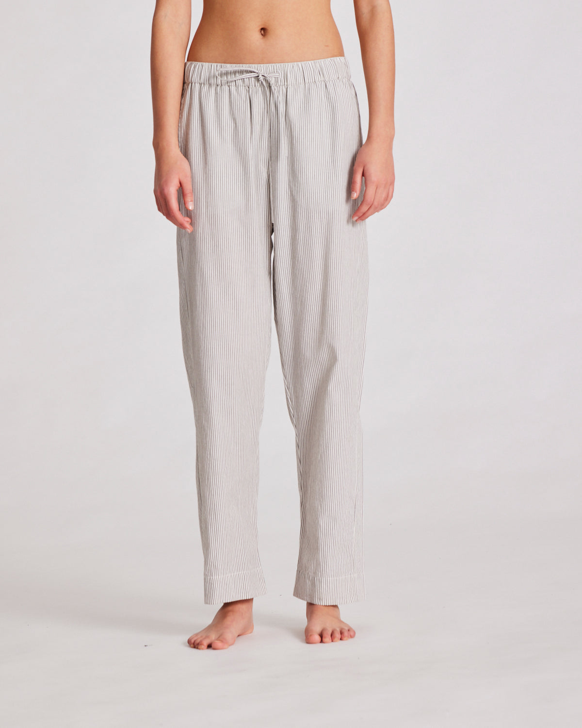 GAI+LISVA Astrid Hose Popeline Pants & Shorts 126 Mulch White Stripe