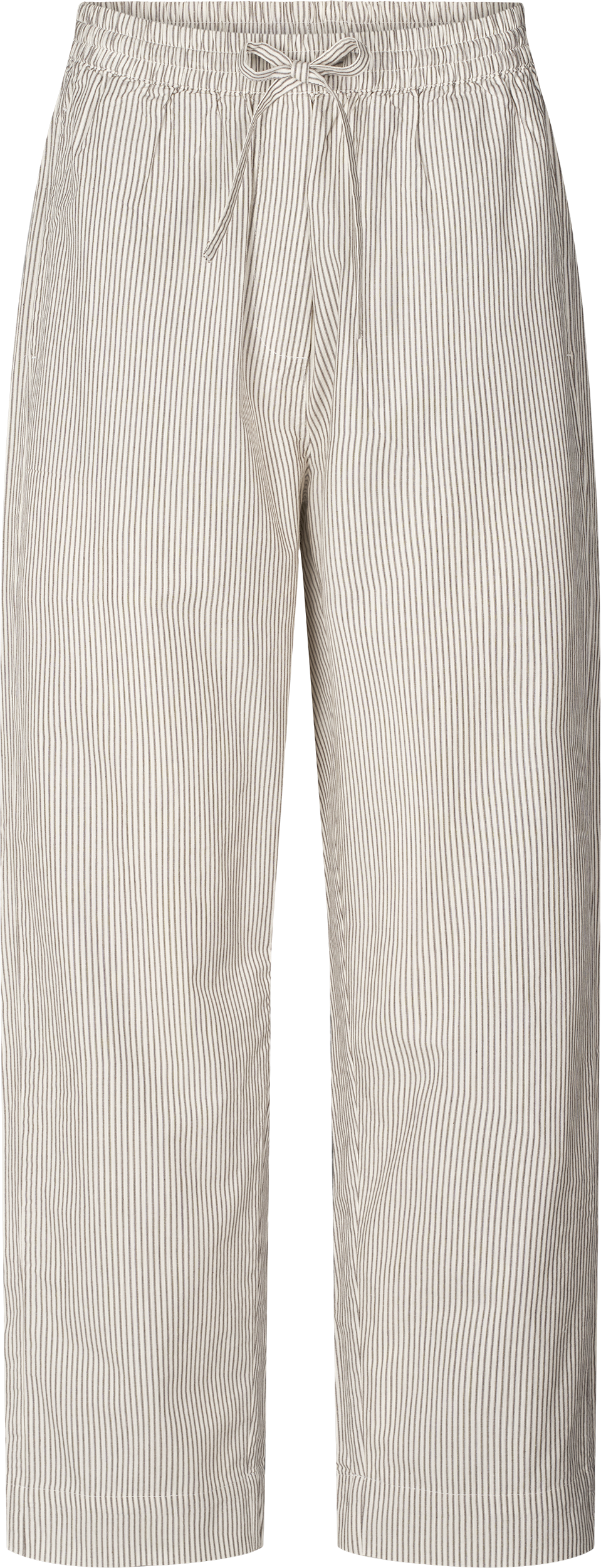 GAI+LISVA Astrid Hose Popeline Pants & Shorts 126 Mulch White Stripe