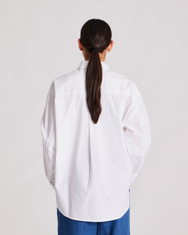 GAI+LISVA Astrid Shirt Poplin Gots 243975 Shirt 100 White