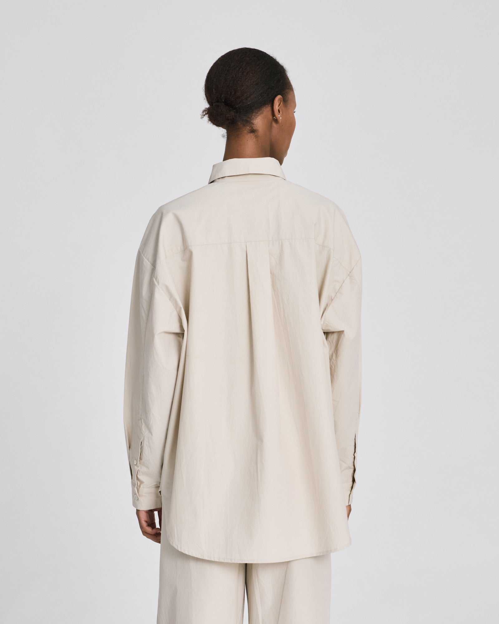 GAI+LISVA Astrid Shirt Poplin Gots 243975 Shirts & Blouses 139 Ancient Grey