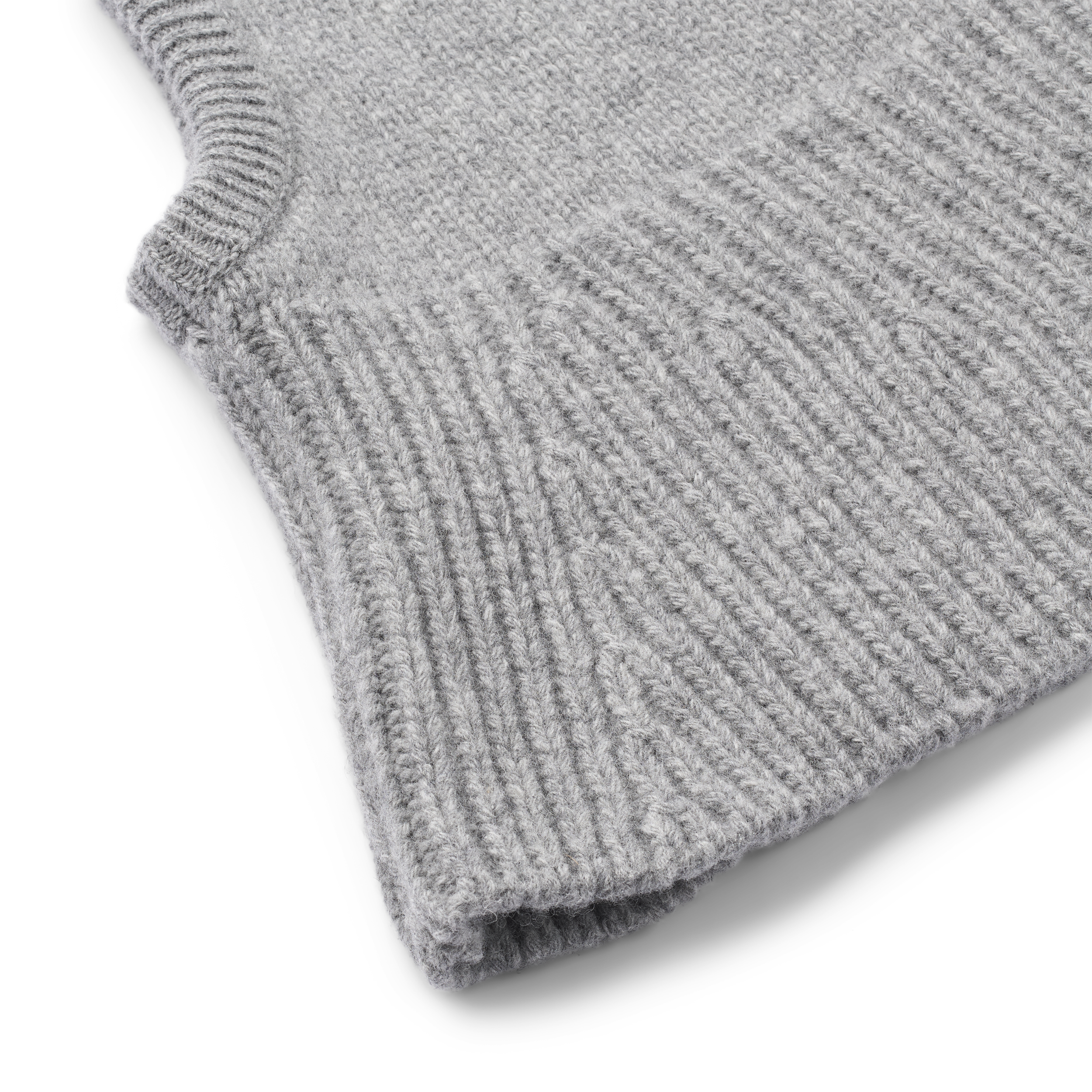 GAI+LISVA Balaklava Lammwolle Lambswool l Knitwear 602 Grey Melange