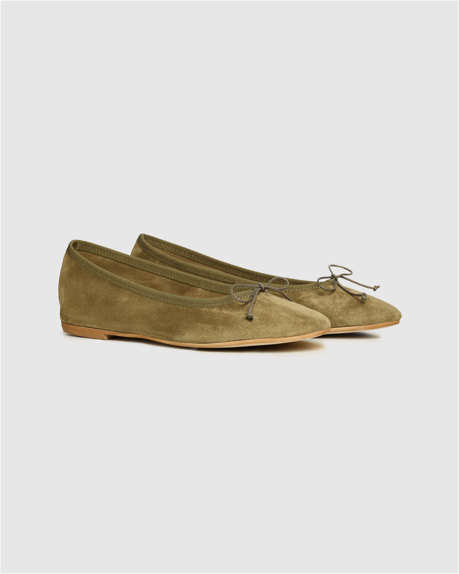 GAI+LISVA ACCESSORIES Ballerina Accessories Nubuck Olive