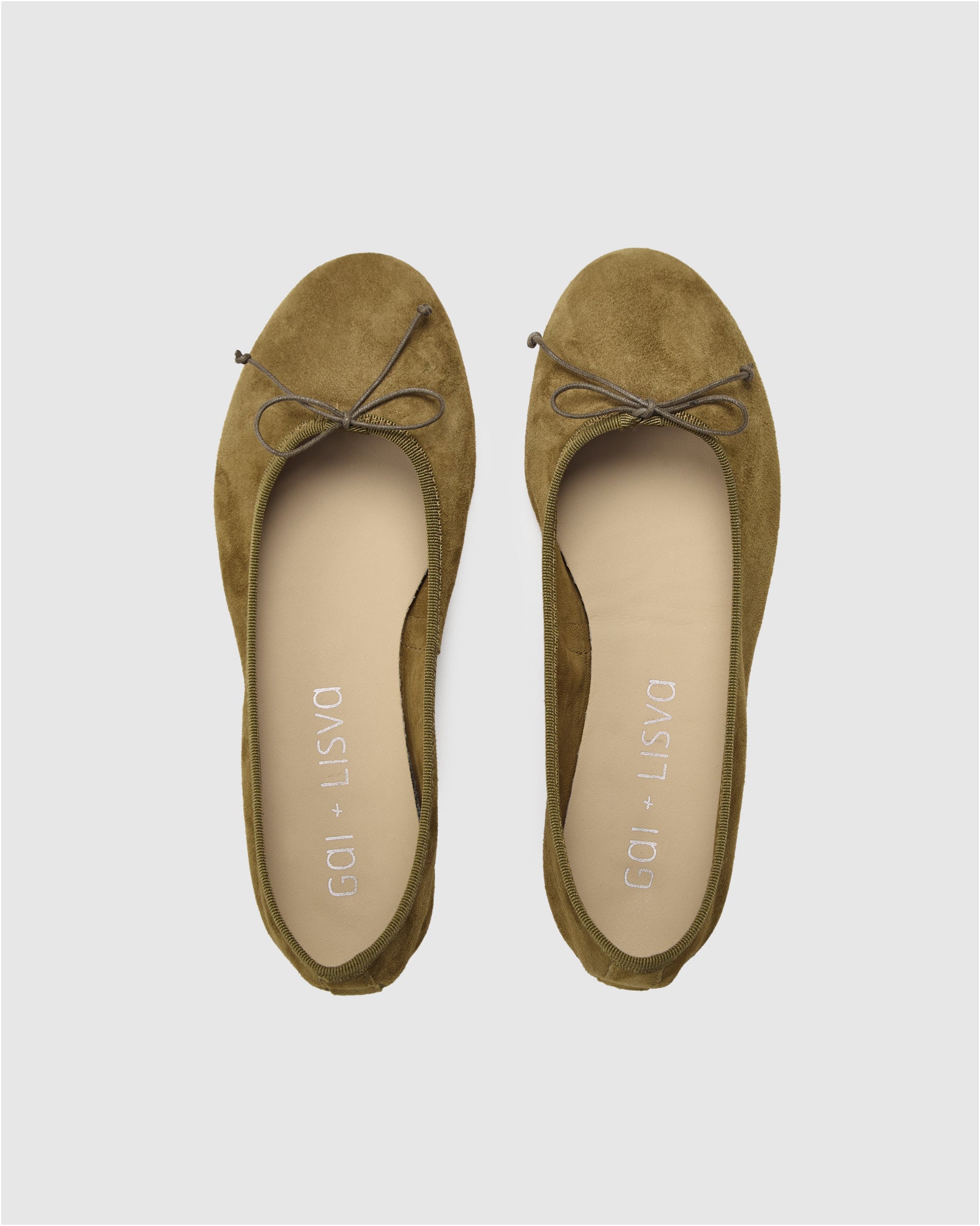 GAI+LISVA ACCESSORIES Ballerina Accessories Nubuck Olive