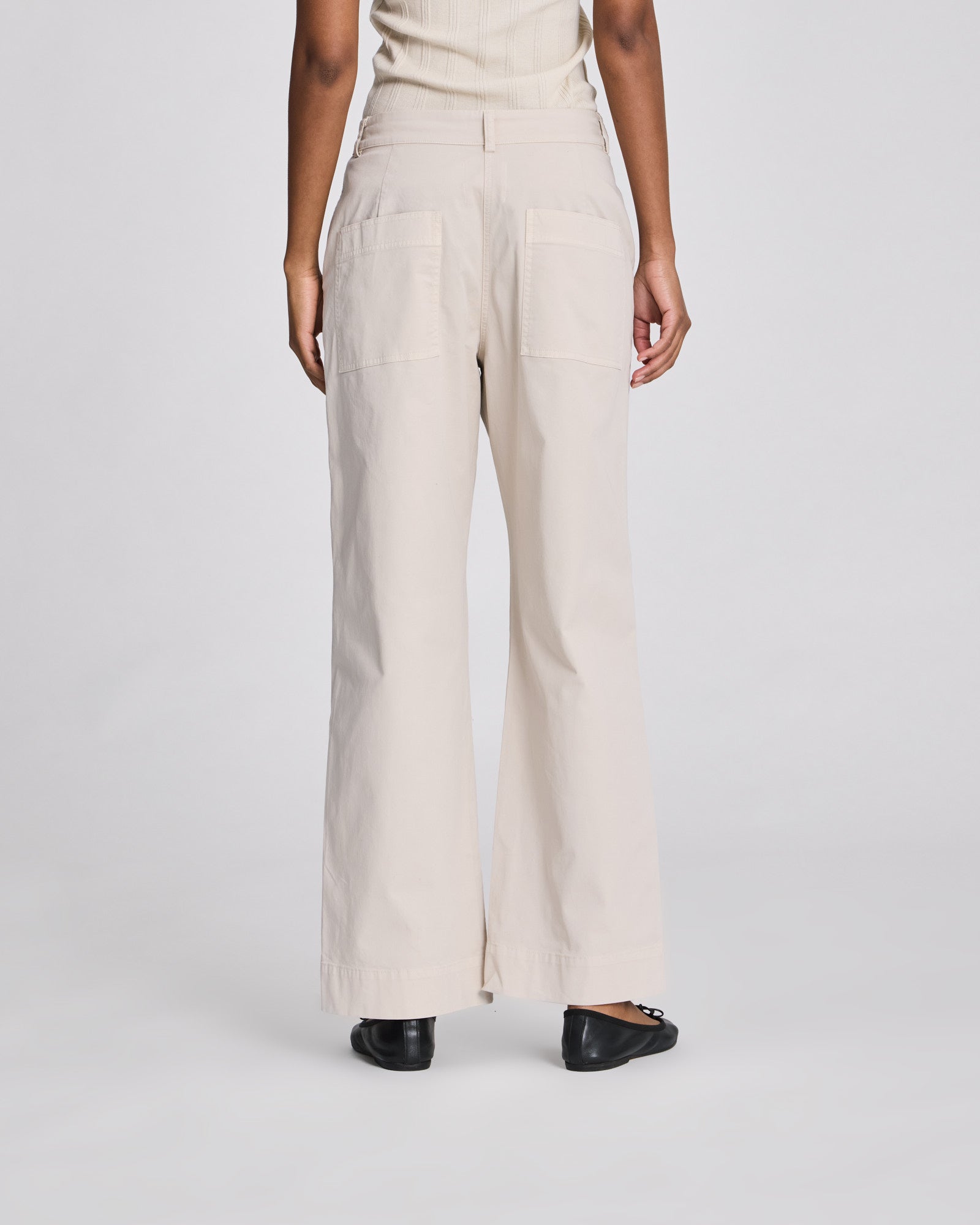 GAI+LISVA Betty Stretched Twill Pant Trousers & Shorts 139 Ancient Grey