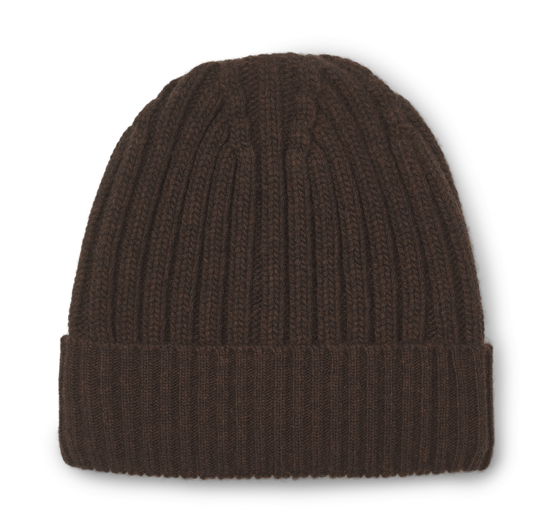 GAI+LISVA Celina Lambswool Beanie Knit 681 Mulch