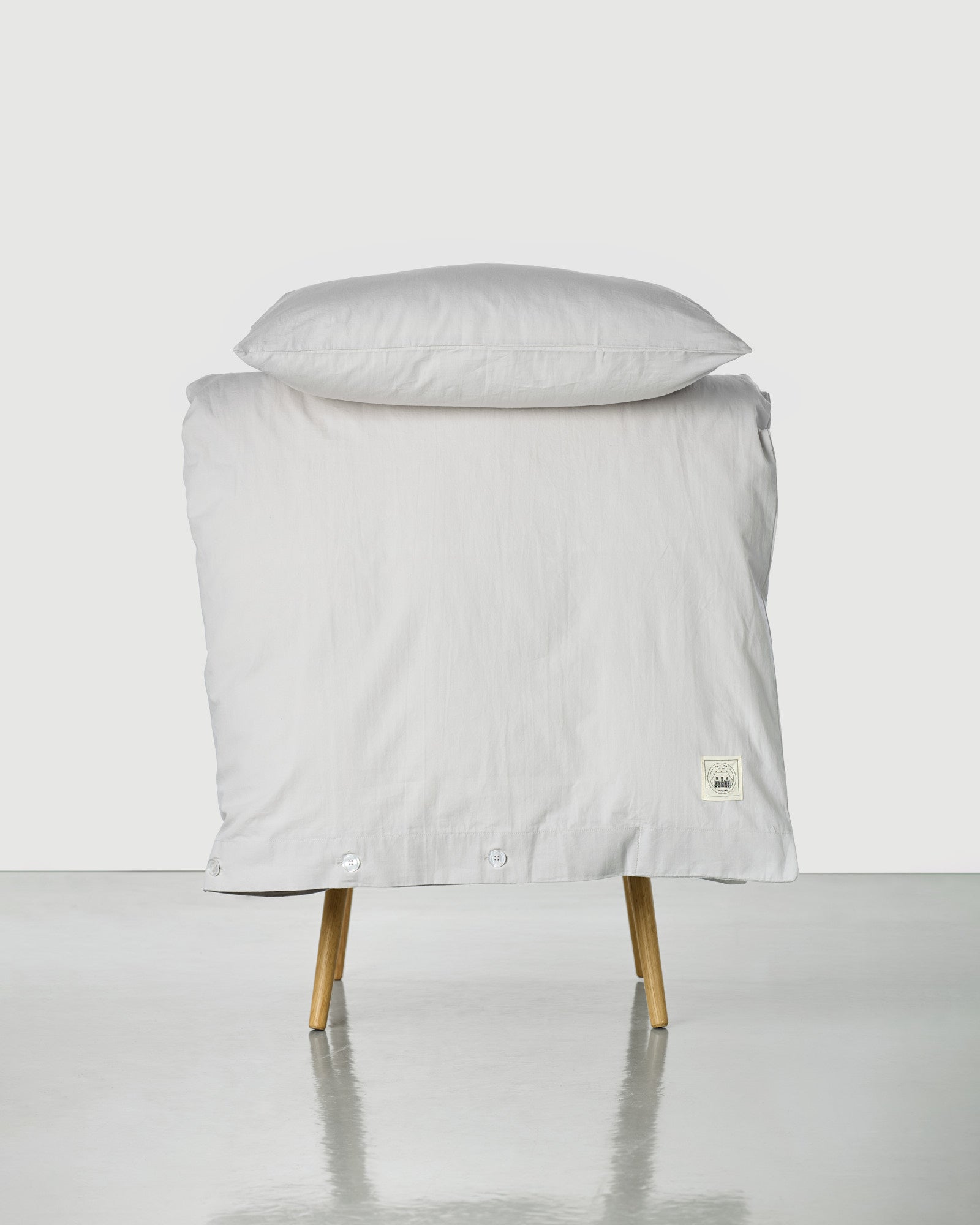 GAI+LISVA Duvet Cover + Pillow Case Bedlinen 715 Solid Beige 5