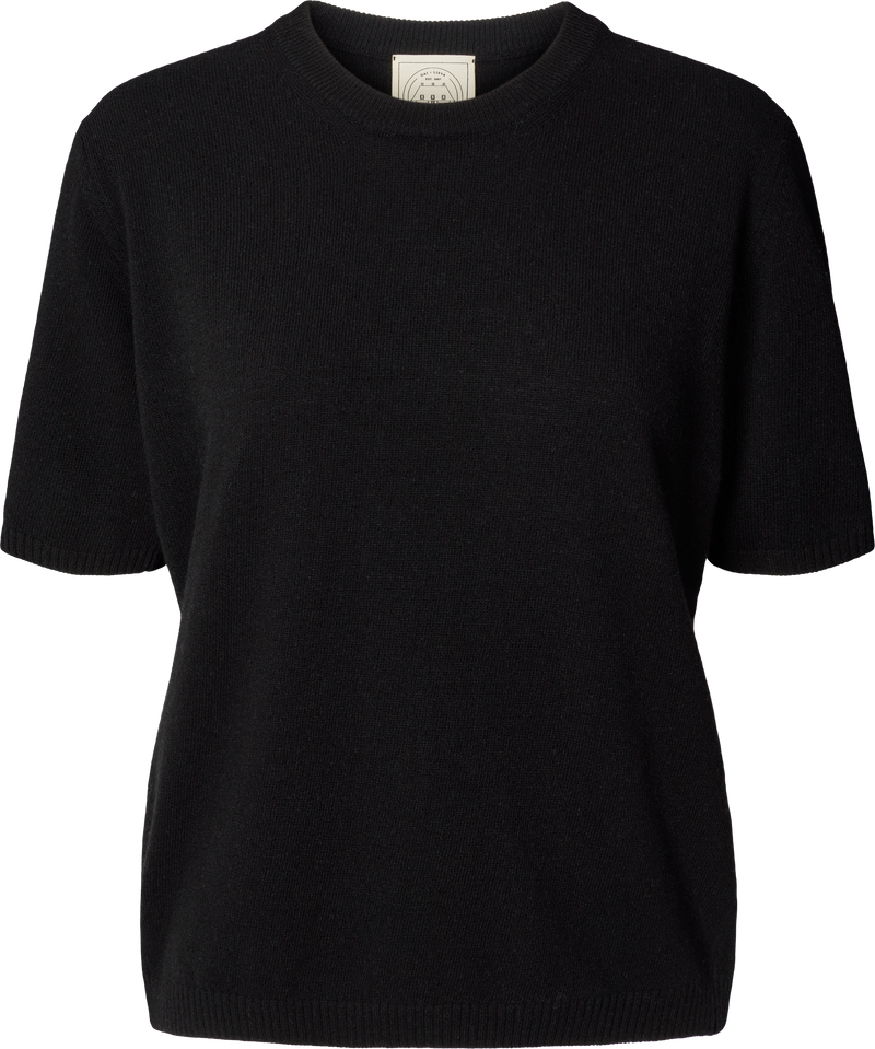 GAI+LISVA Ellia S/S Cashmere Blouse Knit 650 Black