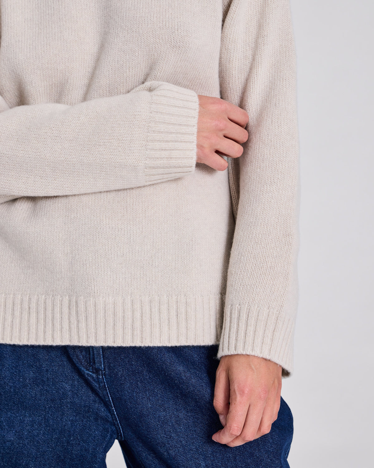 GAI+LISVA Emely Lambswool Knit Lambswool l Knitwear 826 Island Fossil