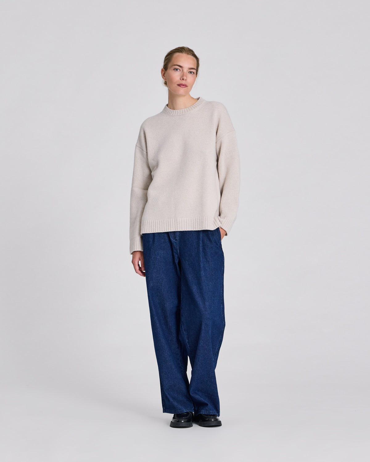 GAI+LISVA Emely Lambswool Knit Lambswool l Knitwear 826 Island Fossil