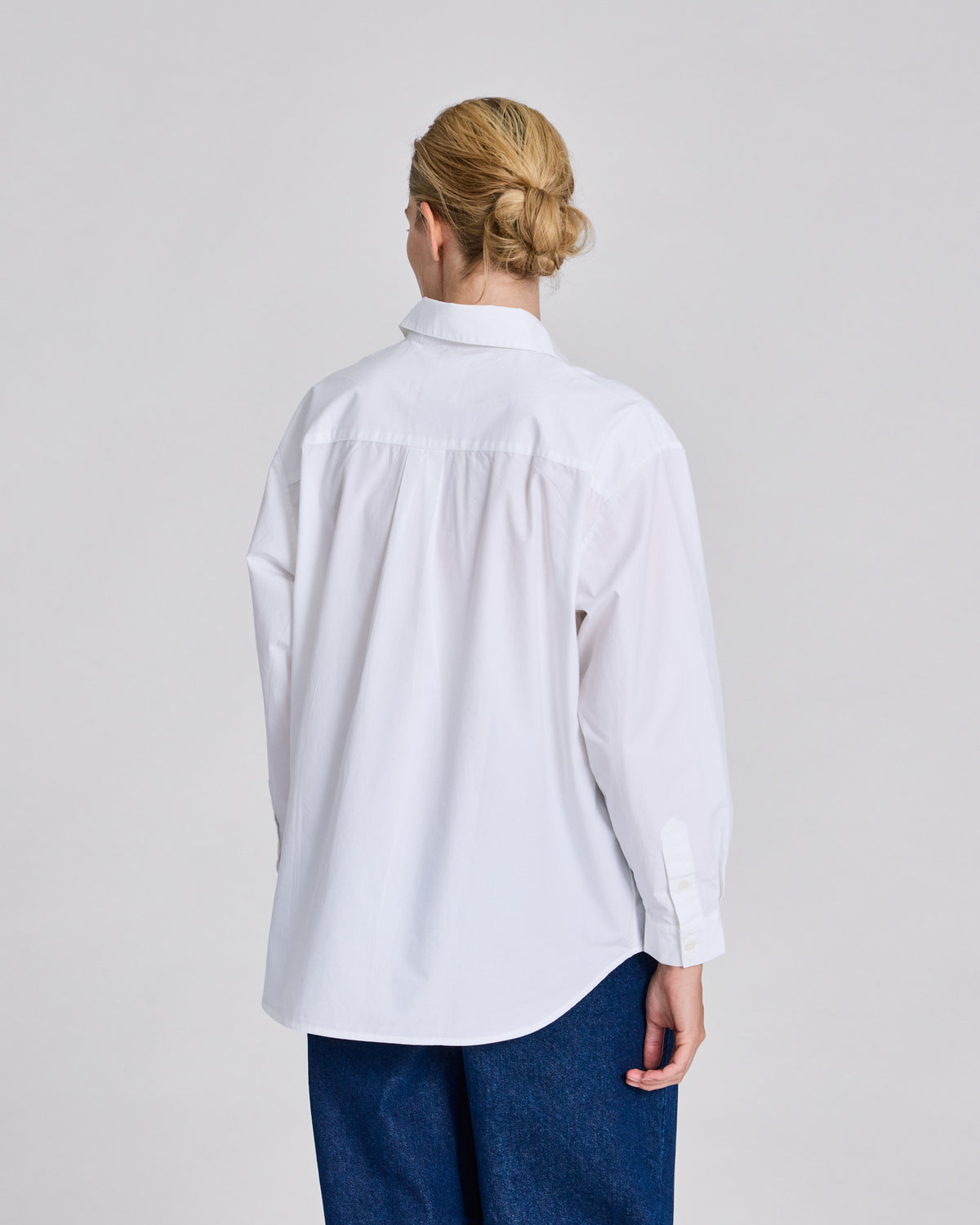 GAI+LISVA Eva L/S Poplin Shirt Shirts & Blouses 100 White