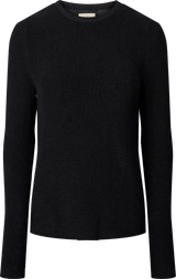 GAI+LISVA Freja L/S Knit GOTS 243975 Knit 650 Black