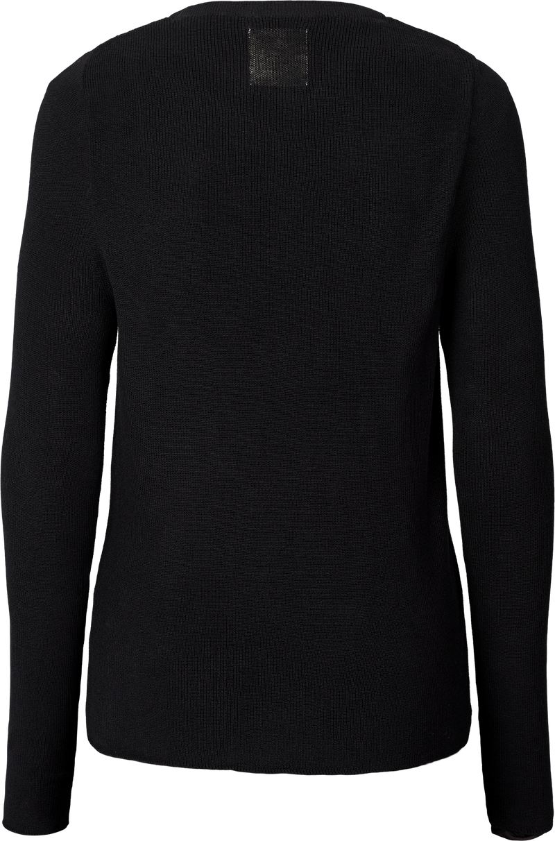 GAI+LISVA Freja L/S Knit GOTS 243975 Knit 650 Black