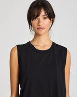 GAI+LISVA Genny Cotton Tank Top GOTS 243975 Top 650 Black