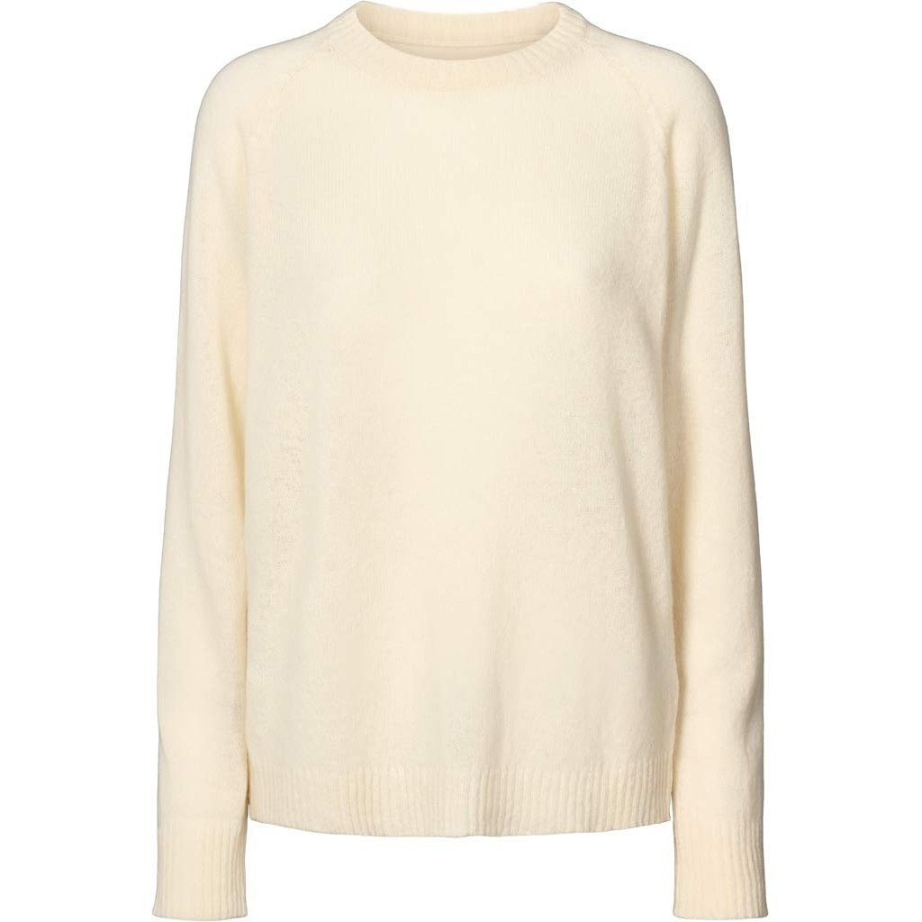 GAI+LISVA Gertrud L/S Pullover Lambswool Knit GOTS Lambswool l Knitwear 757 Ecru Melangé