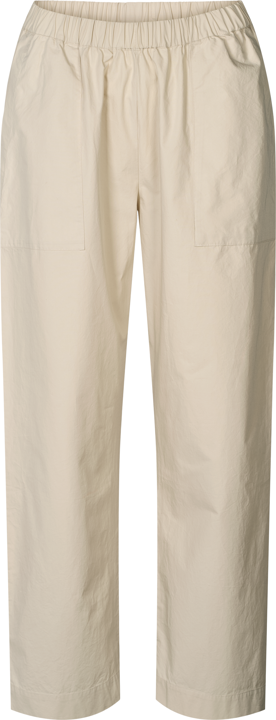 GAI+LISVA Jasmin Poplin Pants GOTS Trousers & Shorts 139 Ancient Grey