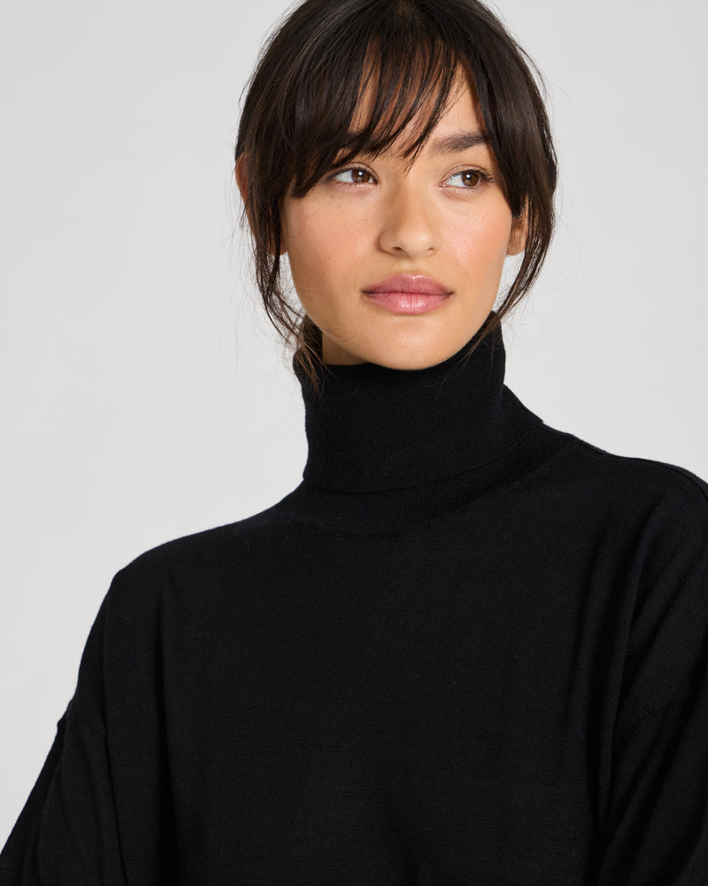 GAI+LISVA Julie Merino Turtleneck Knit 650 Black