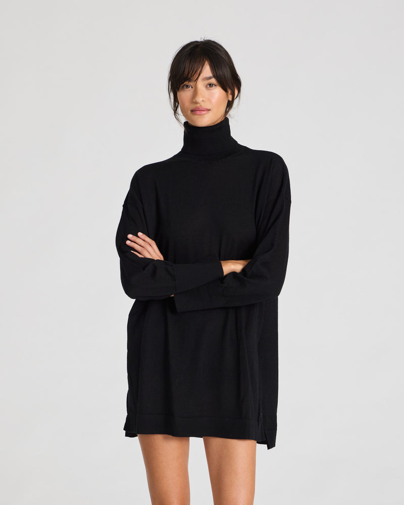 GAI+LISVA Julie Merino Turtleneck Knit 650 Black