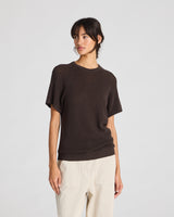 GAI+LISVA Karen Knit Tee GOTS 243975 Knit 681 Mulch