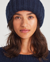 GAI+LISVA Kari Lambswool Beanie Knit 181 Midnight Blue