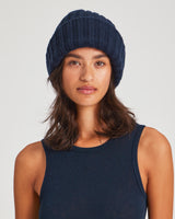 GAI+LISVA Kari Lambswool Beanie Knit 181 Midnight Blue